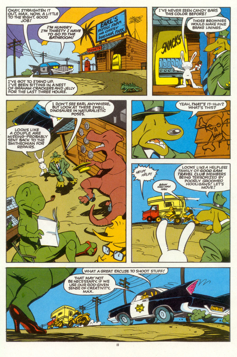 Read online Sam & Max Freelance Police Special comic -  Issue # Full - 13