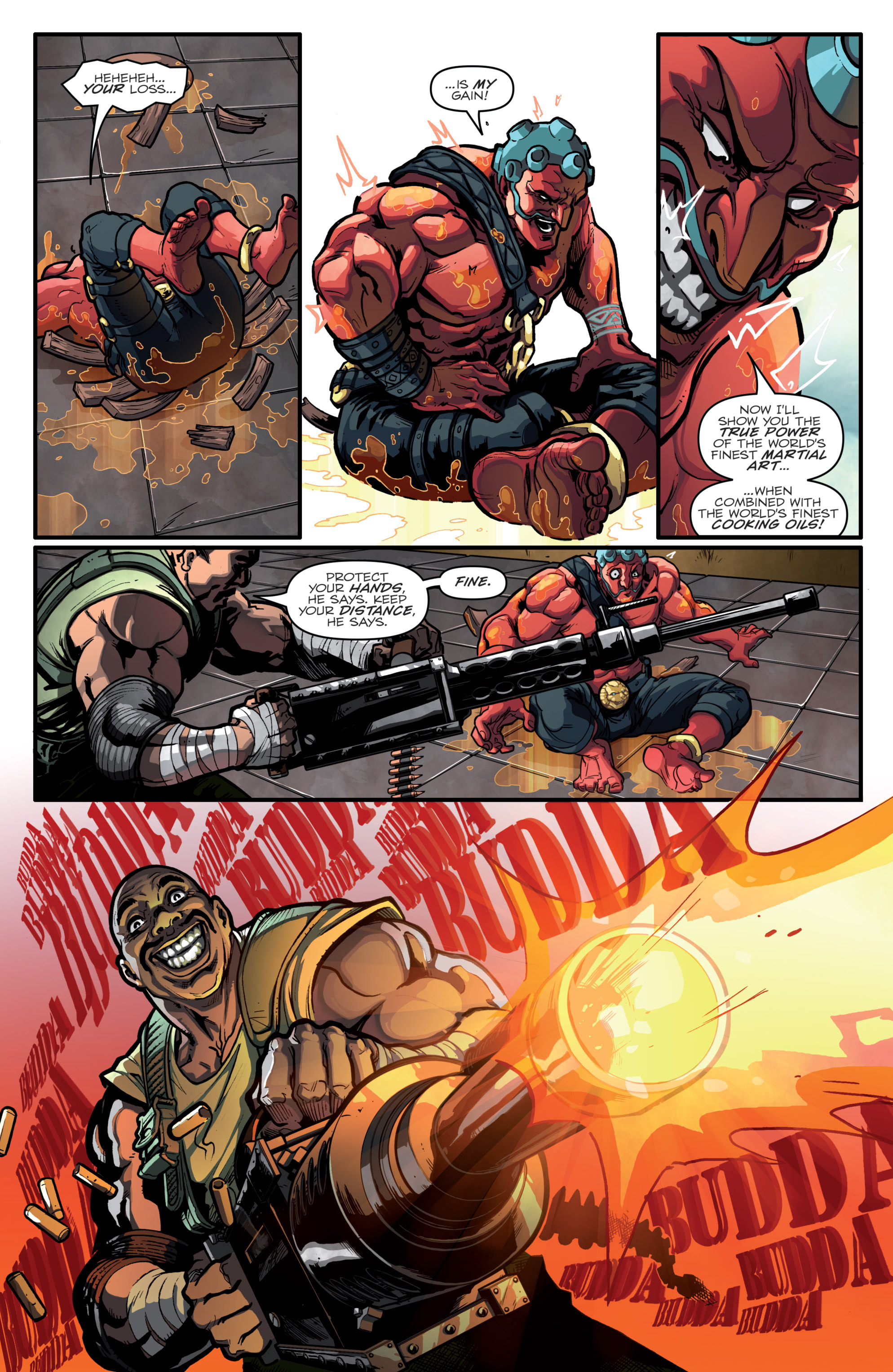 Read online Street Fighter X G.I. Joe comic -  Issue #1 - 19