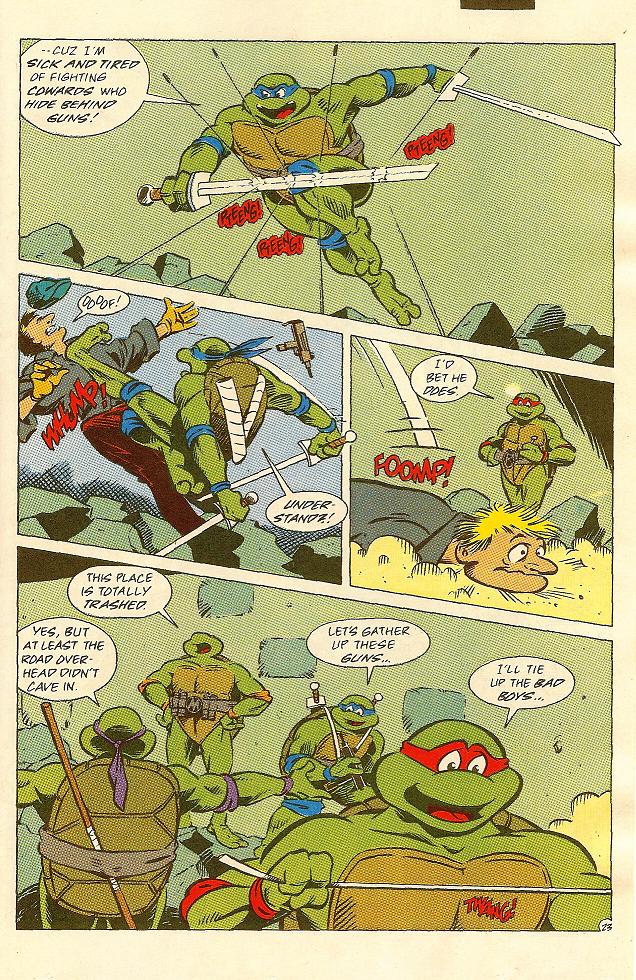 Read online Teenage Mutant Ninja Turtles Adventures (1989) comic -  Issue #23 - 24
