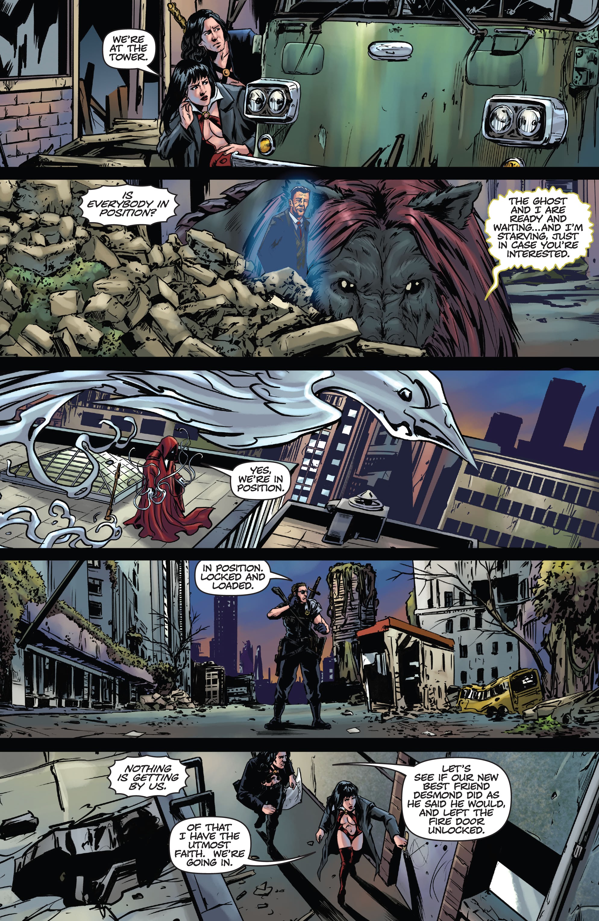 Read online Vengeance of Vampirella (2019) comic -  Issue #17 - 19