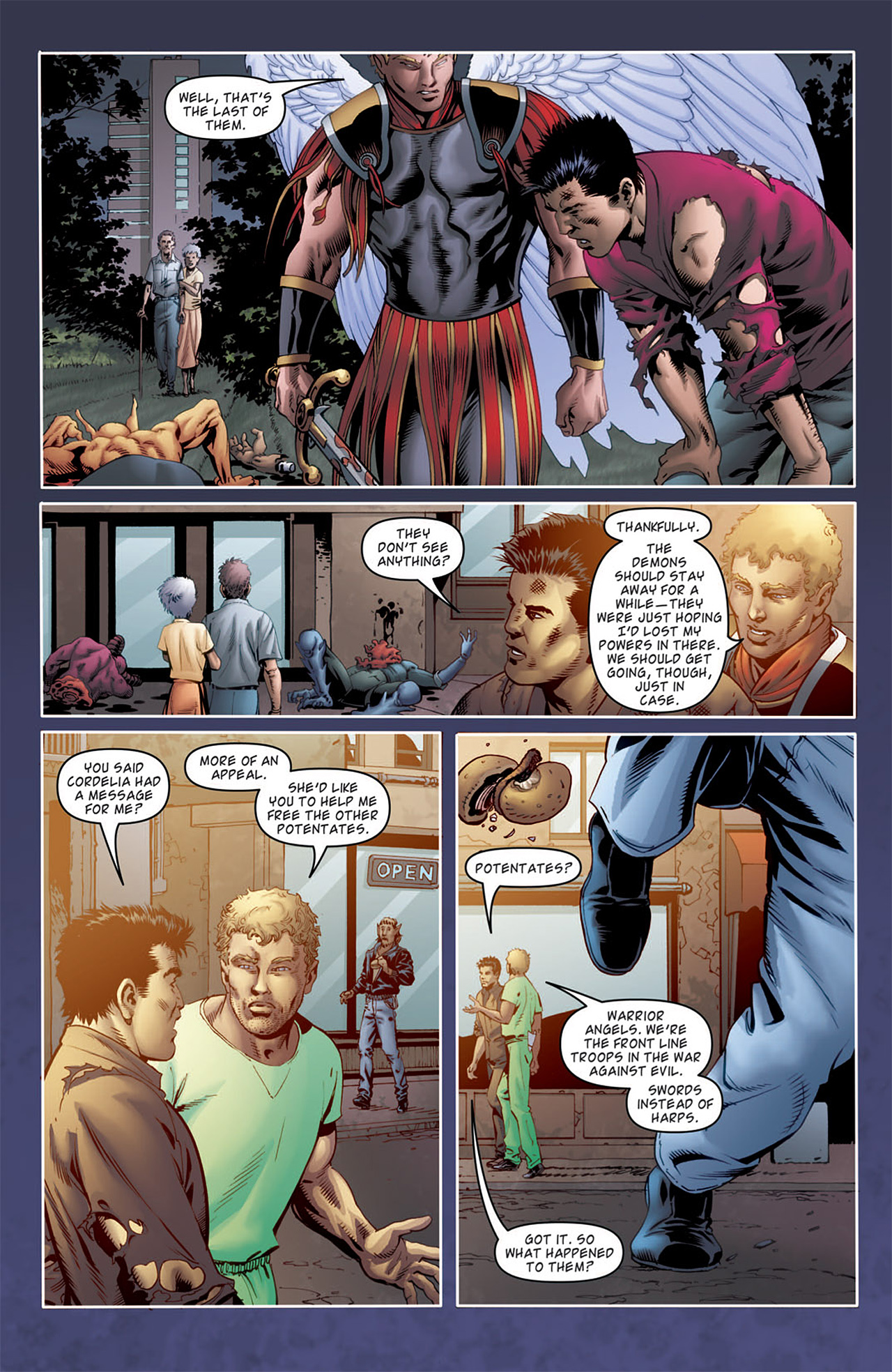 Read online Angel comic -  Issue #20 - 20