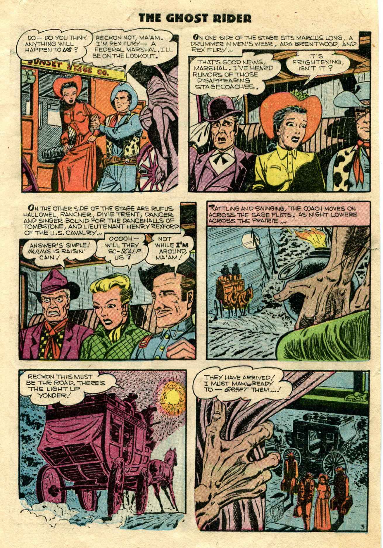 Read online The Ghost Rider (1950) comic -  Issue #8 - 5