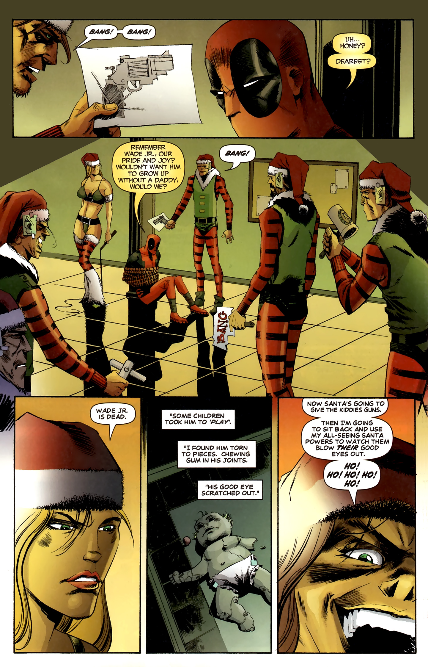 Read online Deadpool MAX X-Mas Special comic -  Issue # Full - 28