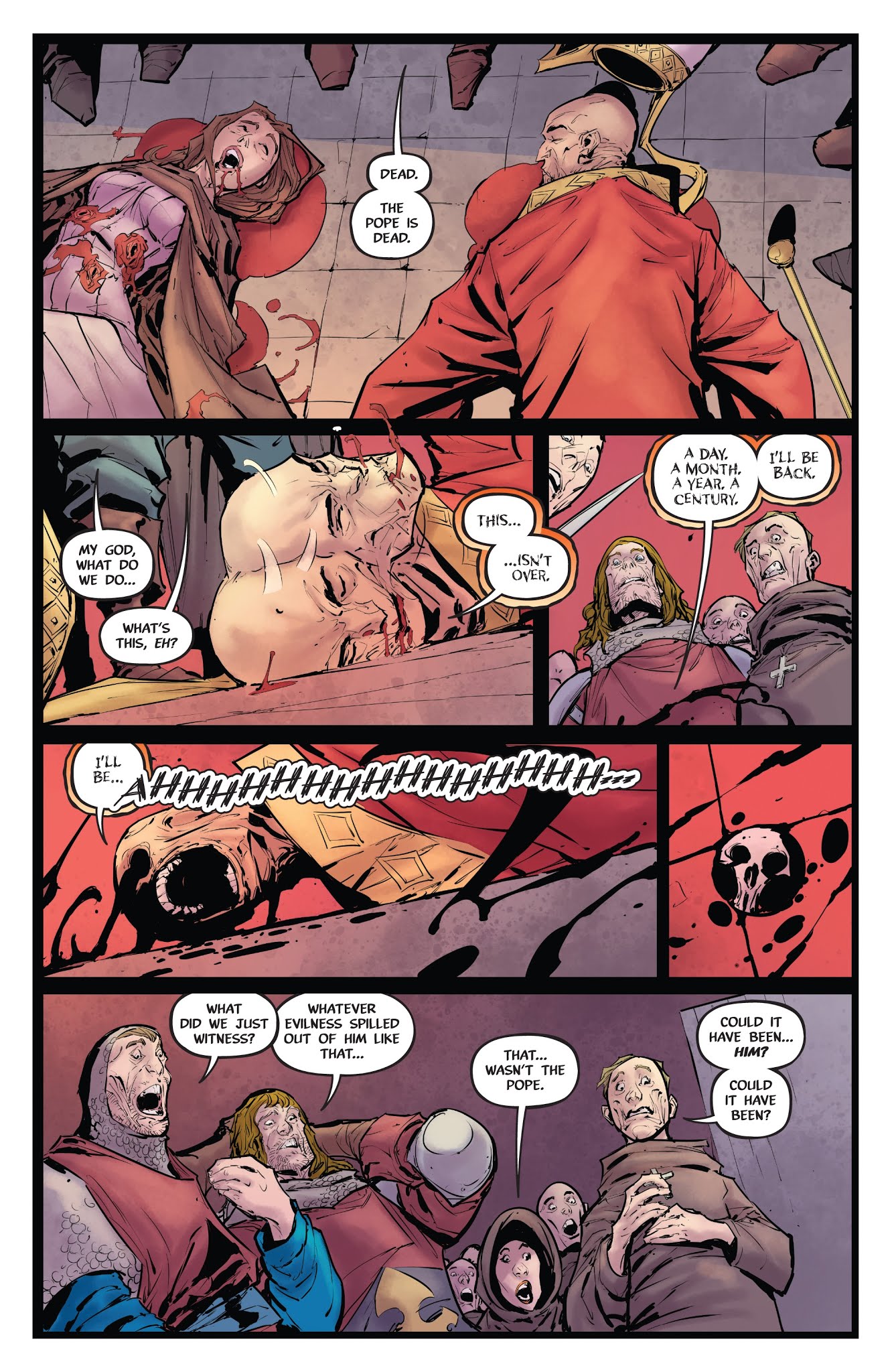 Read online Pestilence: A Story of Satan comic -  Issue #5 - 19