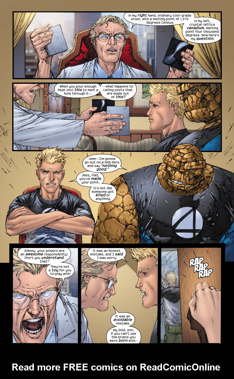 Read online Ultimate Fantastic Four (2004) comic -  Issue #54 - 13
