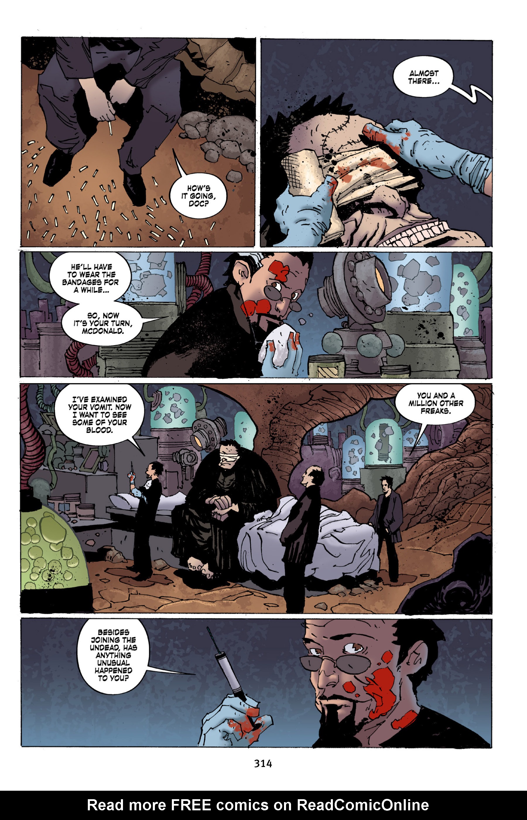 Read online Criminal Macabre Omnibus comic -  Issue # TPB 3 - 314