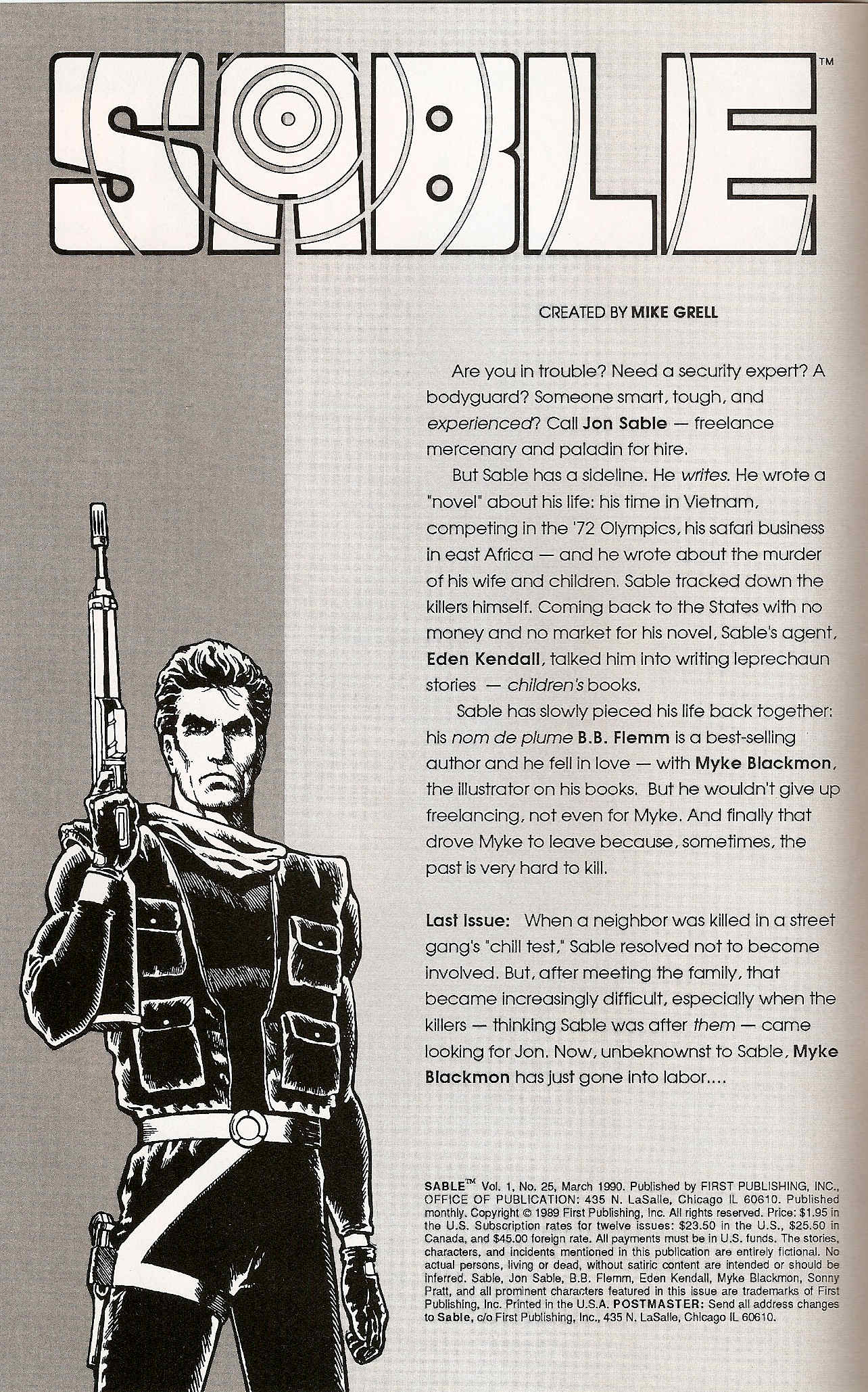 Read online Sable comic -  Issue #25 - 2