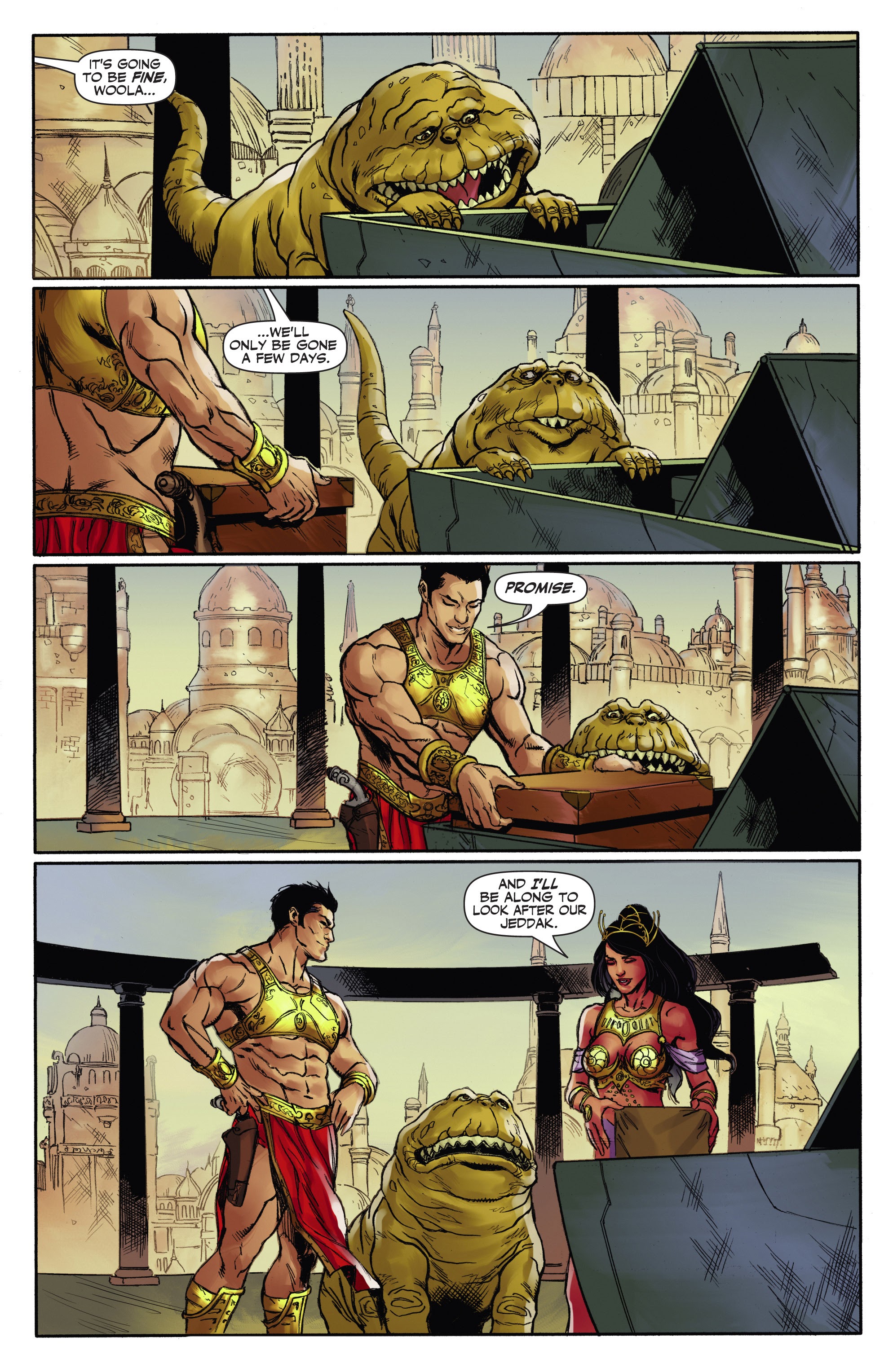 Read online John Carter, Warlord of Mars (2014) comic -  Issue #7 - 5