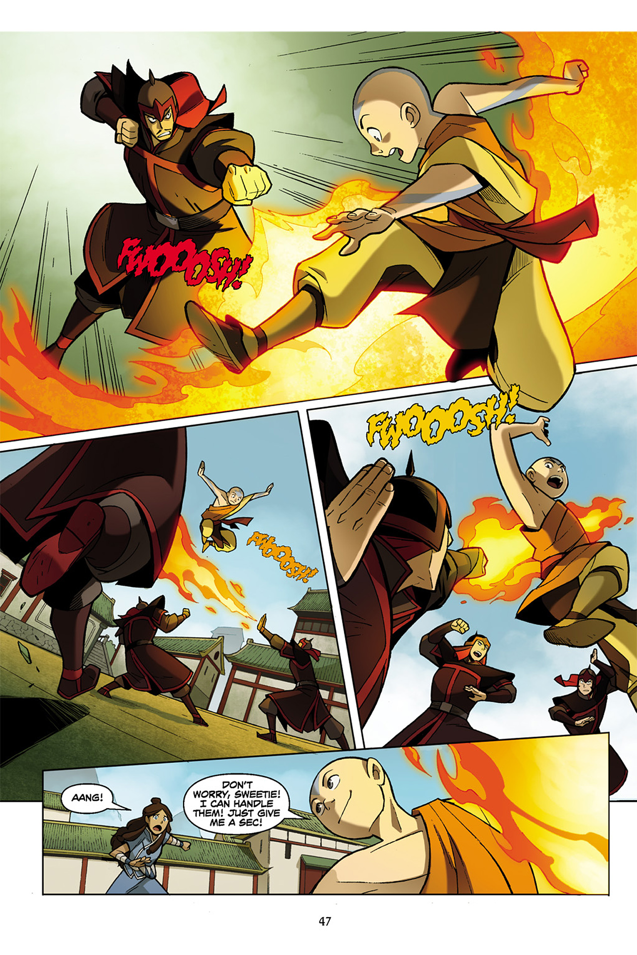 Read online Nickelodeon Avatar: The Last Airbender - The Promise comic -  Issue # Part 1 - 48