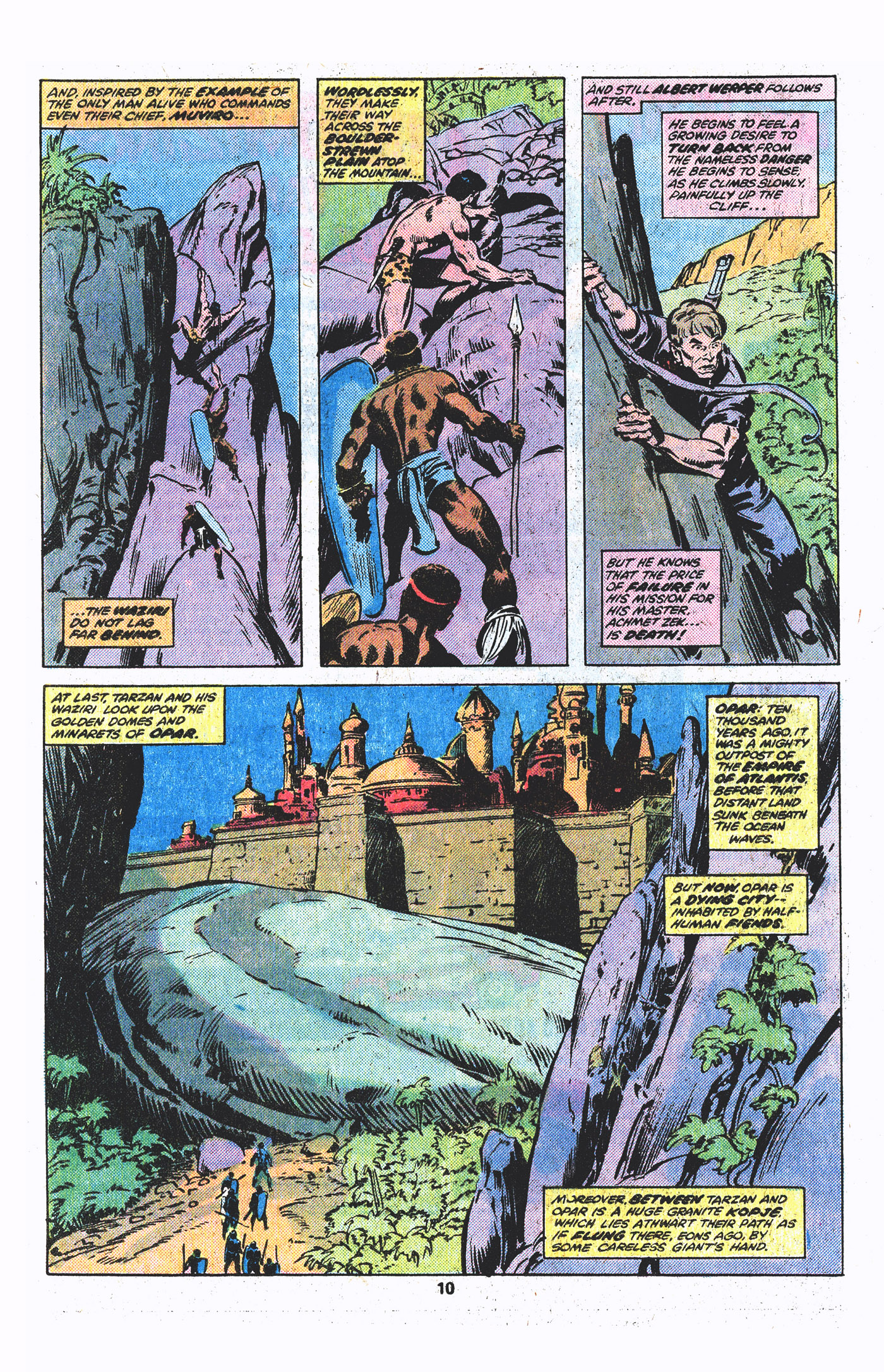 Read online Tarzan (1977) comic -  Issue #3 - 7