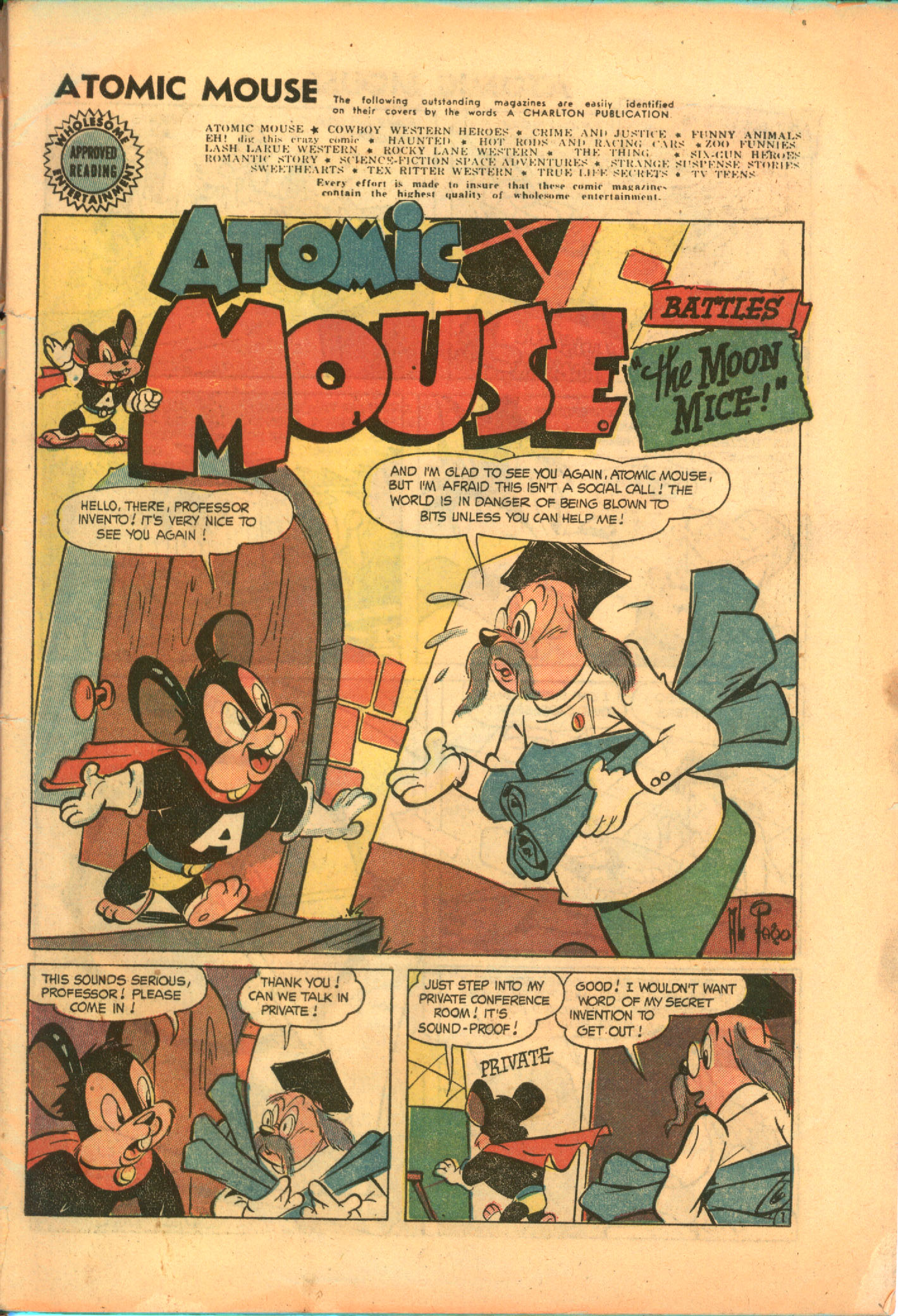 Read online Atomic Mouse comic -  Issue #8 - 3