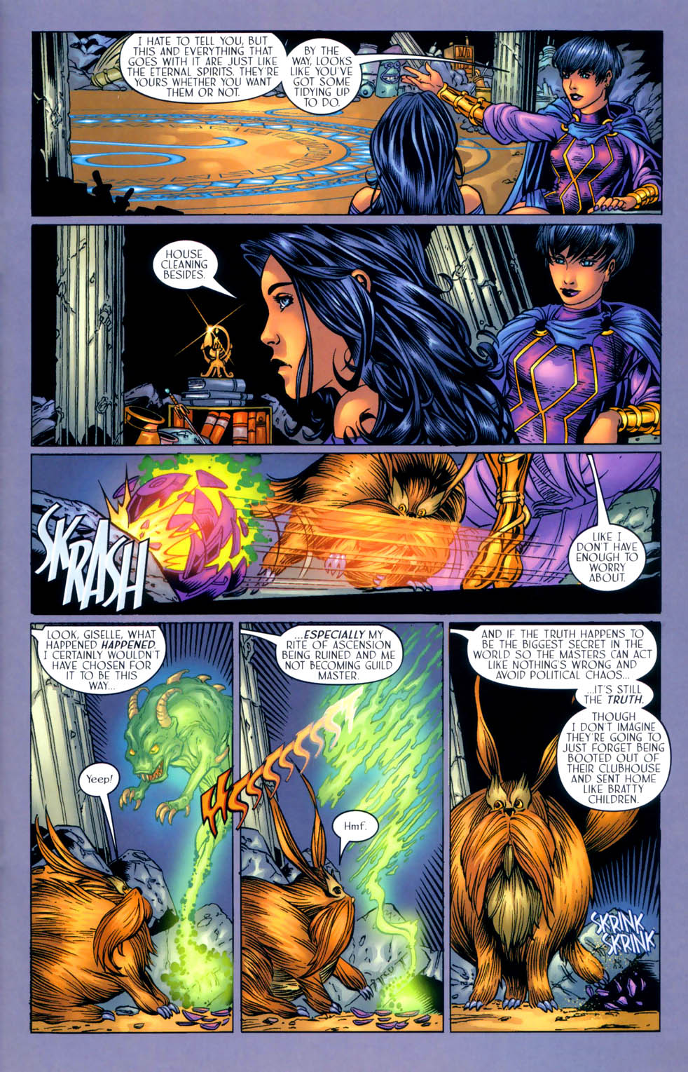 Read online Mystic comic -  Issue #7 - 9