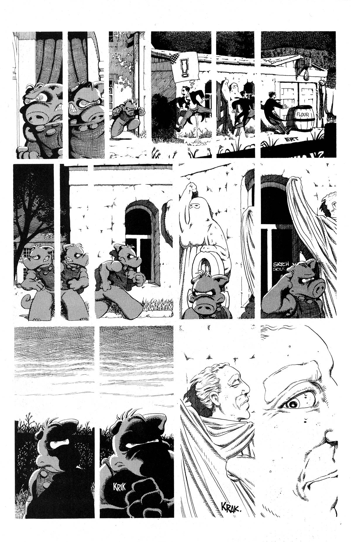 Read online Cerebus comic -  Issue #233 - 17