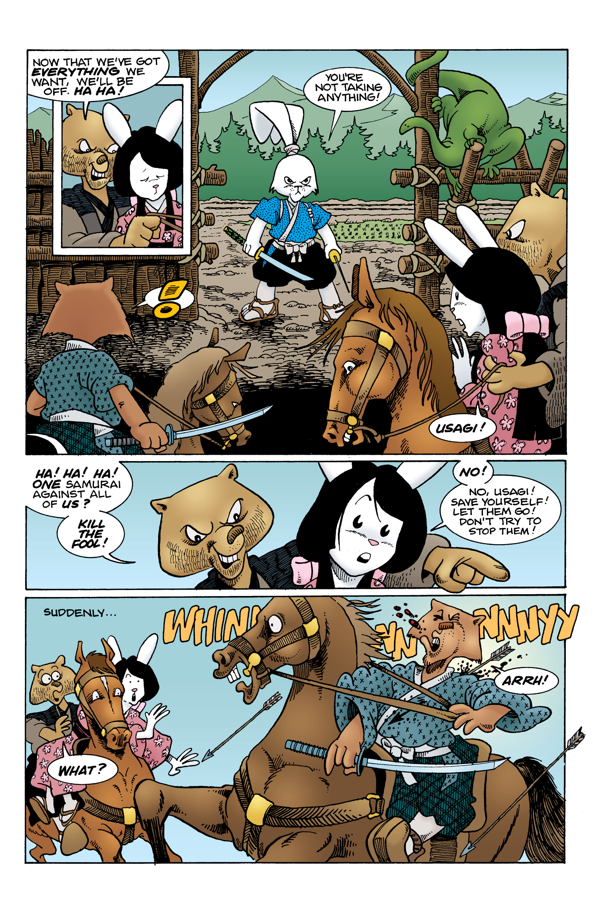 Read online Usagi Yojimbo Color Classics comic -  Issue #4 - 6