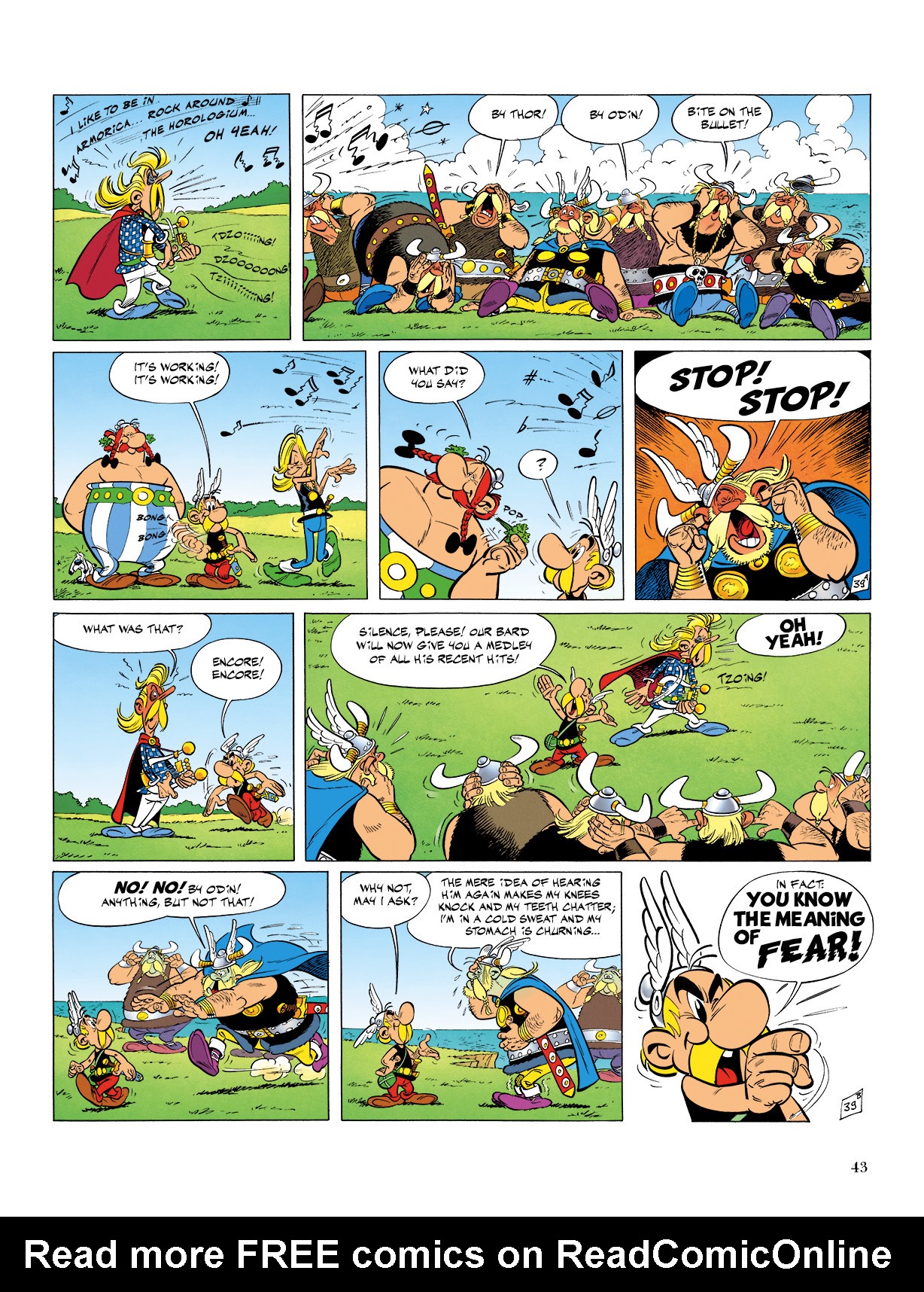 Read online Asterix comic -  Issue #9 - 44