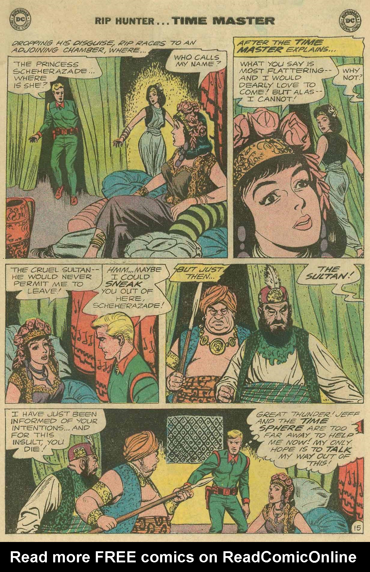 Read online Rip Hunter...Time Master comic -  Issue #21 - 19