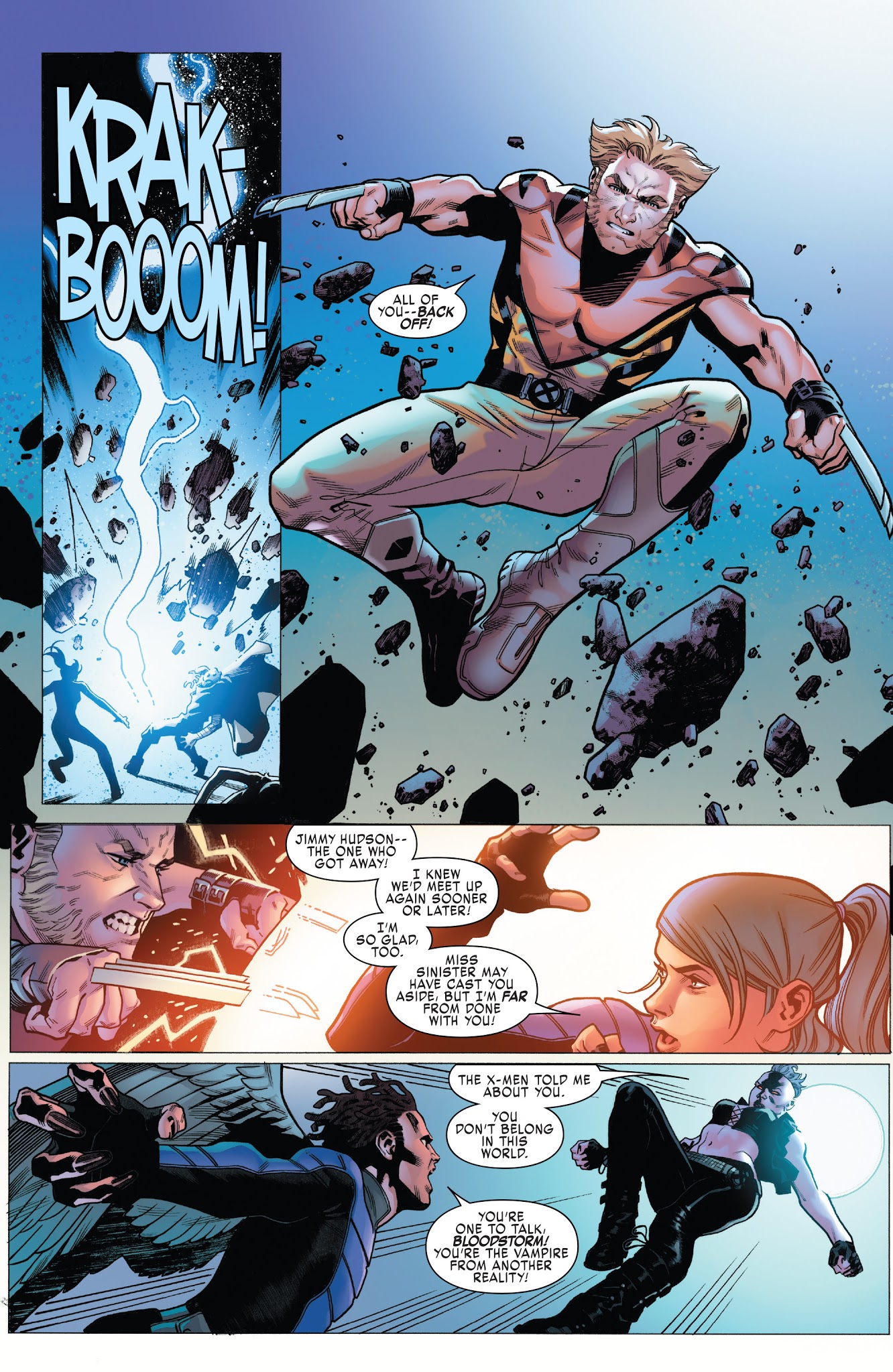Read online X-Men: Blue comic -  Issue #24 - 7
