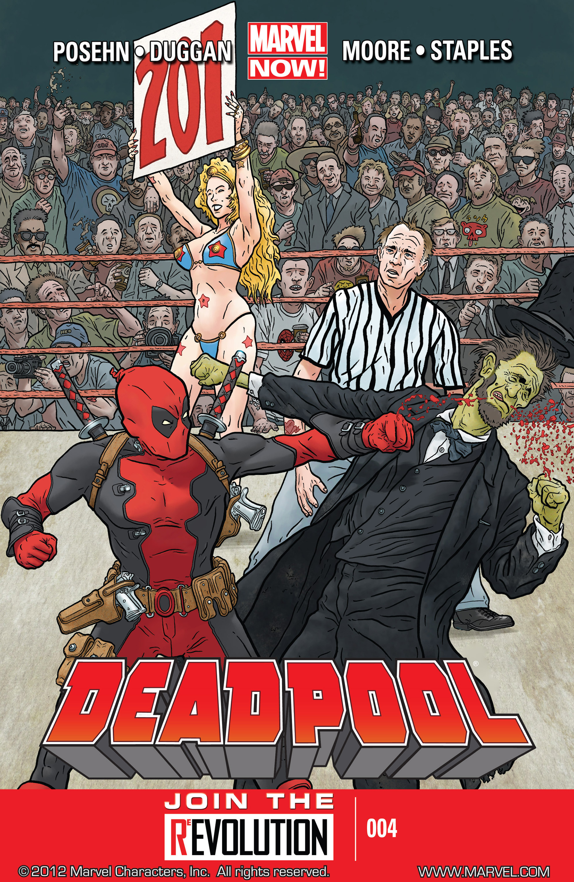 Read online Deadpool (2013) comic -  Issue #4 - 1