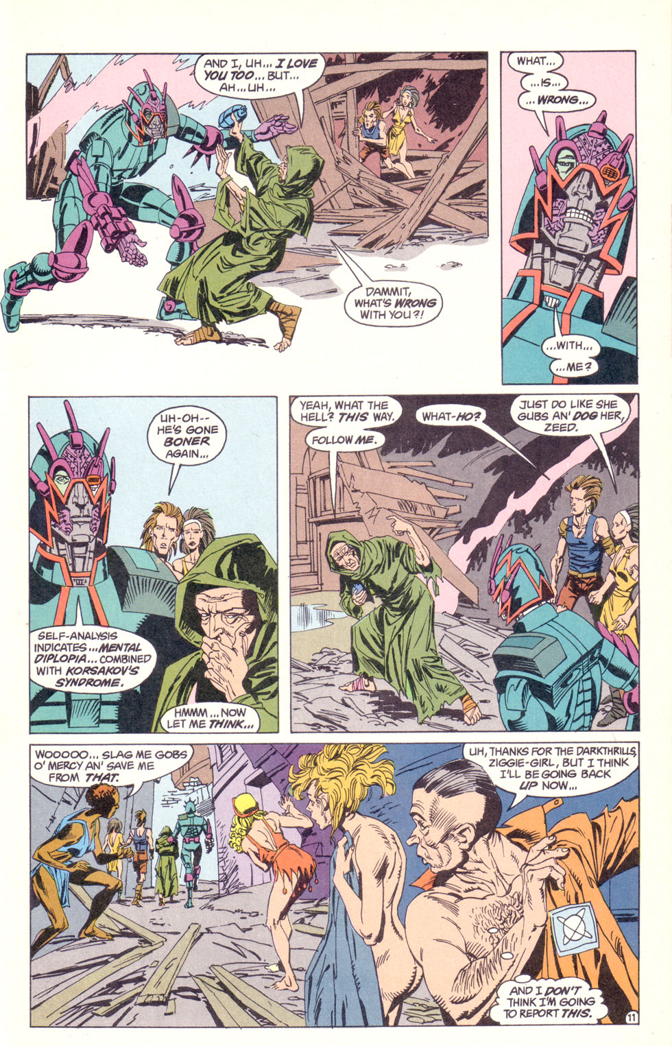 Read online Electric Warrior comic -  Issue #11 - 12