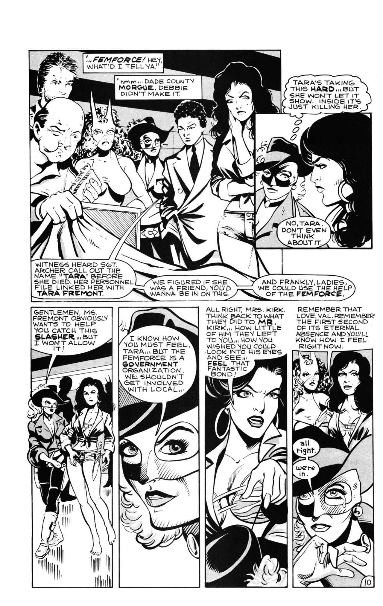 Read online Femforce: Out Of The Asylum Special comic -  Issue # Full - 13
