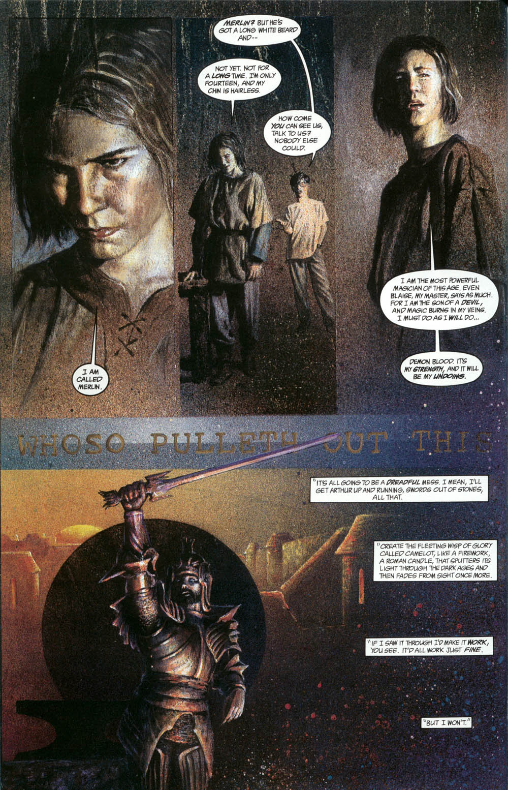 Read online Books of Magic comic -  Issue #1 - 35