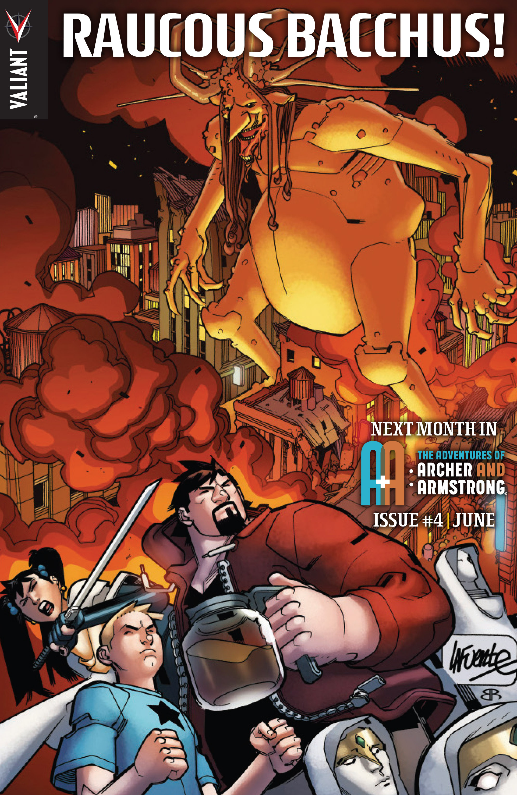 Read online A&A: The Adventures of Archer & Armstrong comic -  Issue #3 - 25