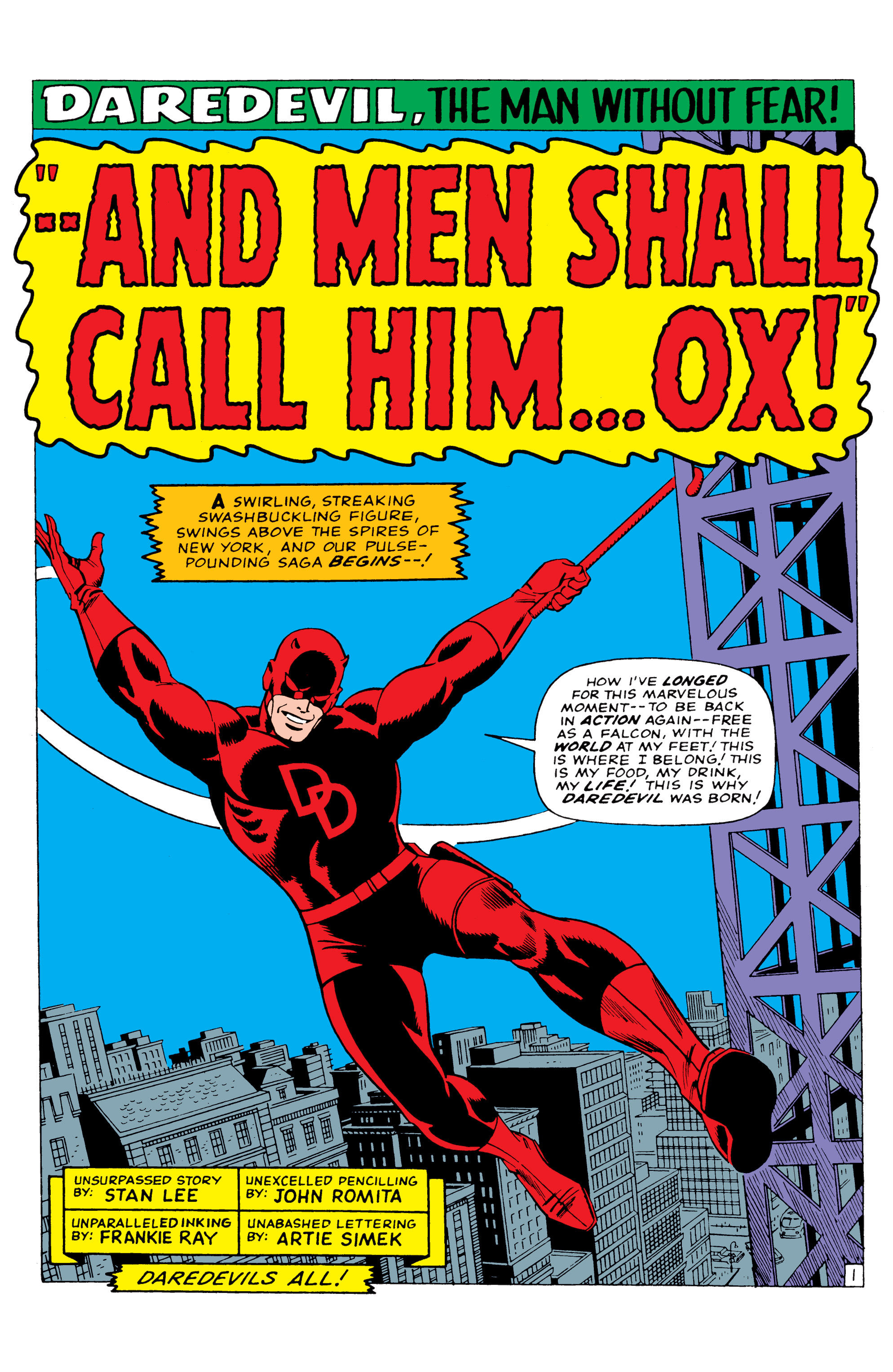 Read online Marvel Masterworks: Daredevil comic -  Issue # TPB 2 (Part 1) - 70