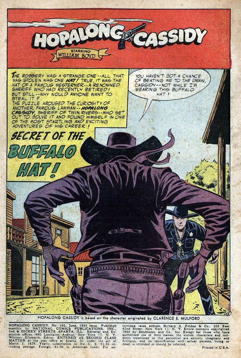 Read online Hopalong Cassidy comic -  Issue #102 - 3