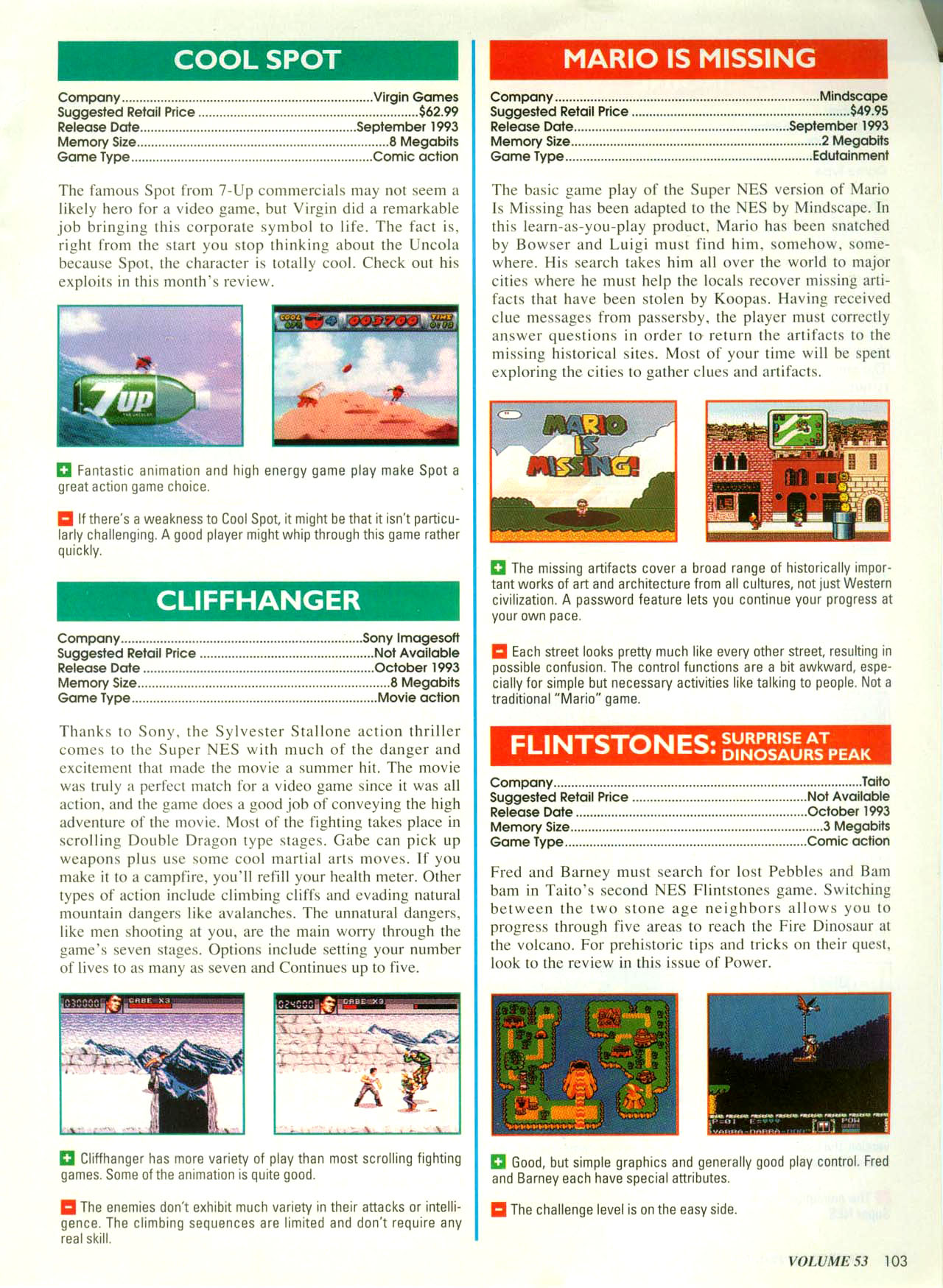 Read online Nintendo Power comic -  Issue #53 - 106