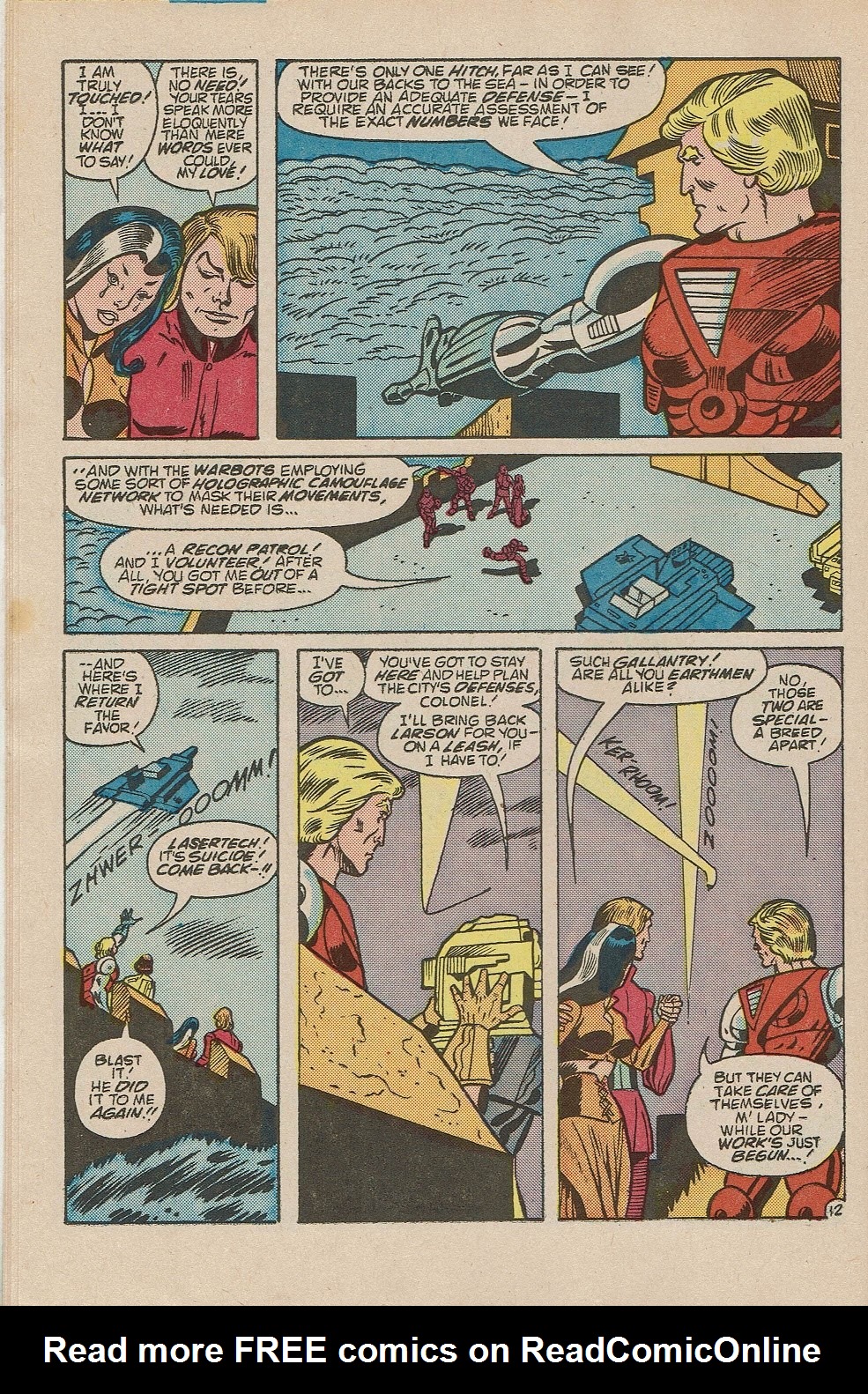 Read online ManTech Robot Warriors comic -  Issue #3 - 16