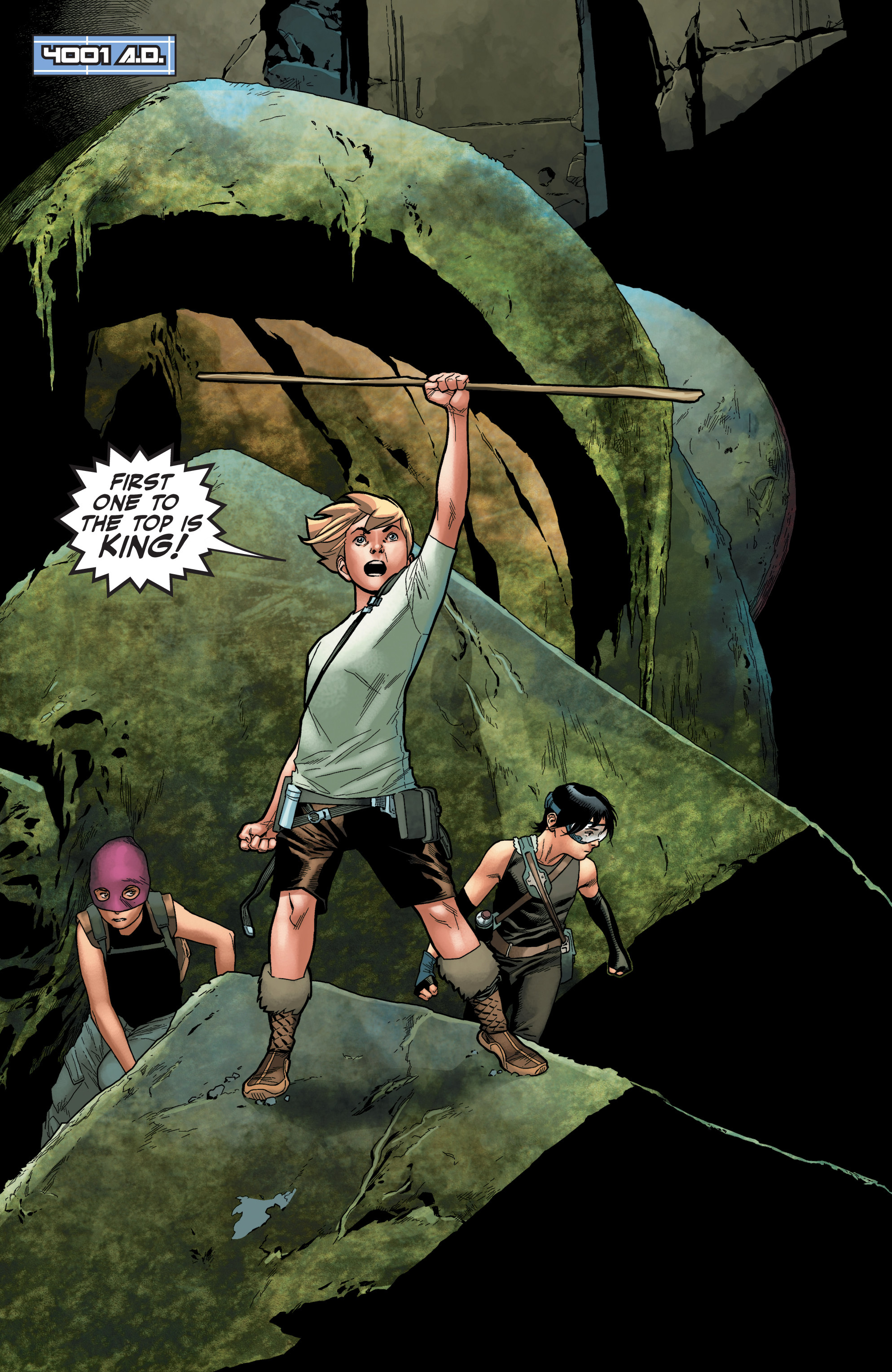Read online 4001 A.D.: Beyond New Japan comic -  Issue # TPB - 28