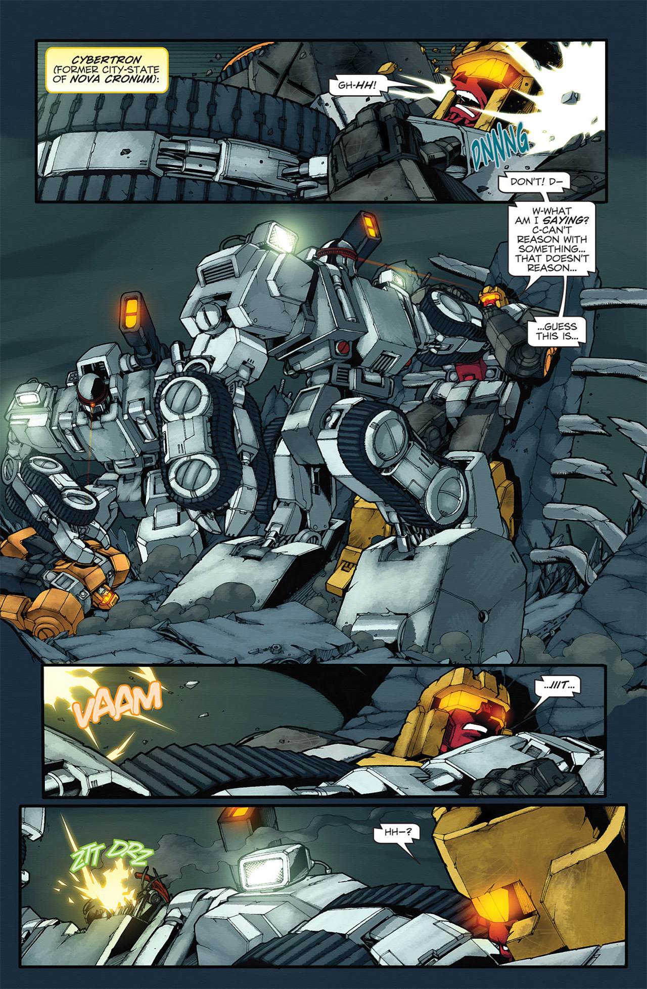 Read online The Transformers: Stormbringer comic -  Issue #3 - 8