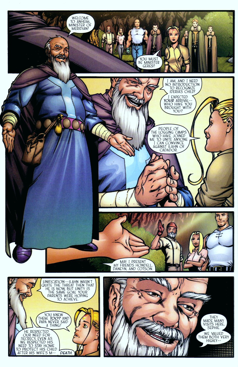 Read online Meridian comic -  Issue #13 - 7