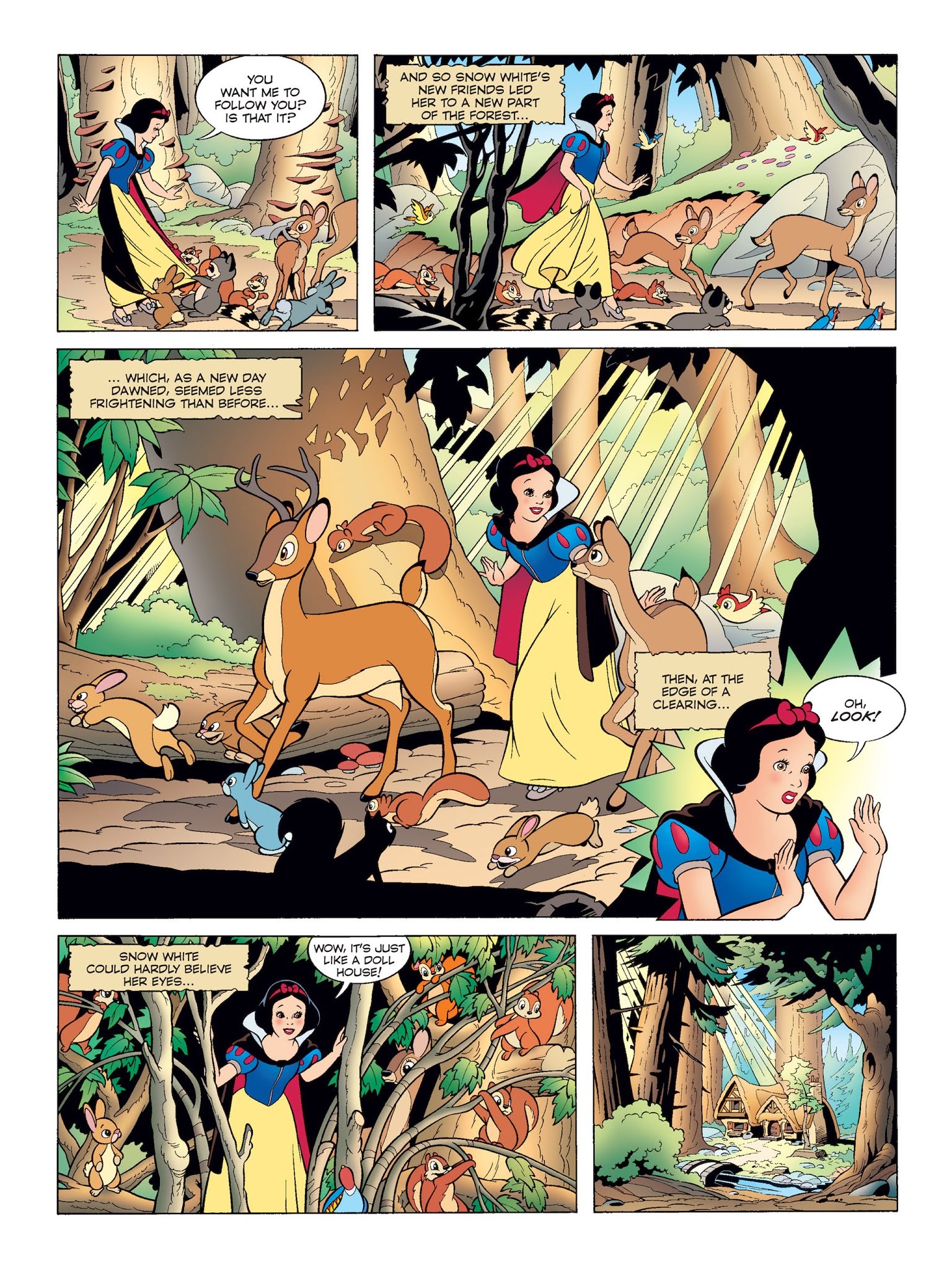 Read online Snow White and the Seven Dwarfs (2017) comic -  Issue # Full - 12