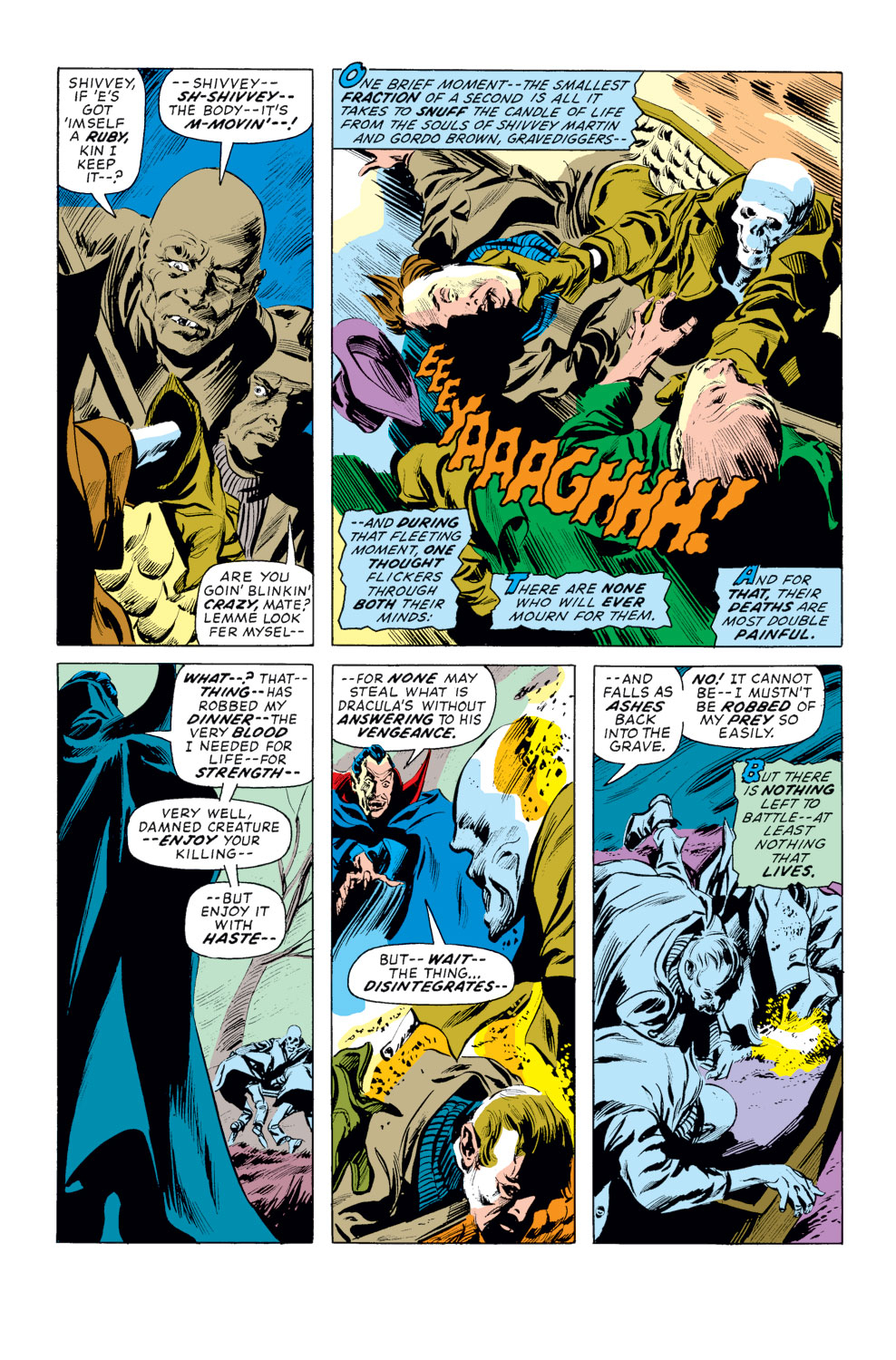 Read online Tomb of Dracula (1972) comic -  Issue #16 - 6