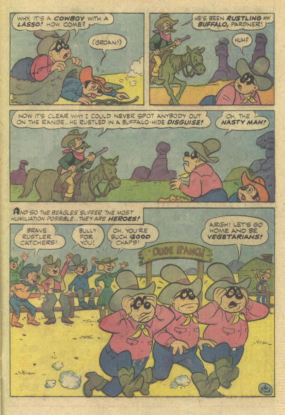 Read online Walt Disney THE BEAGLE BOYS comic -  Issue #30 - 33
