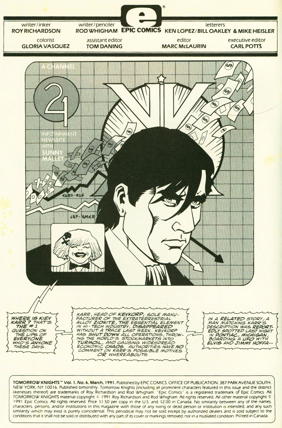 Read online Tomorrow Knights comic -  Issue #6 - 2