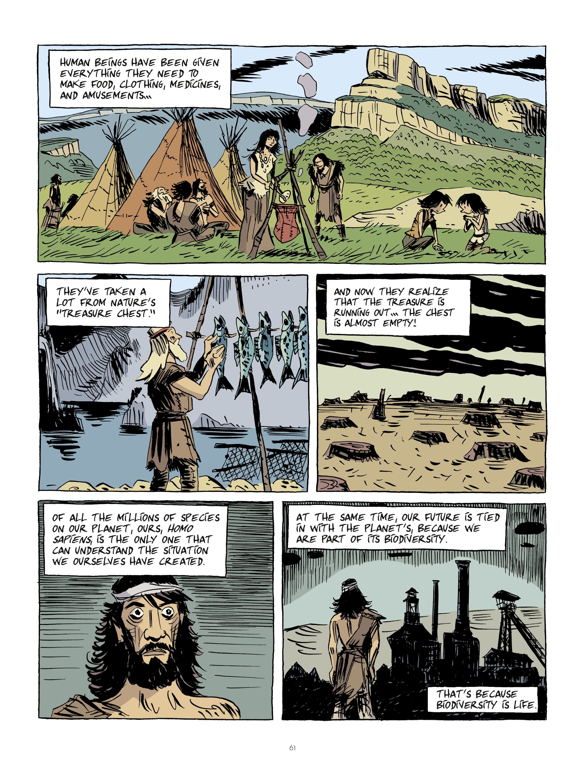 Read online Hubert Reeves Explains comic -  Issue #1 - 61