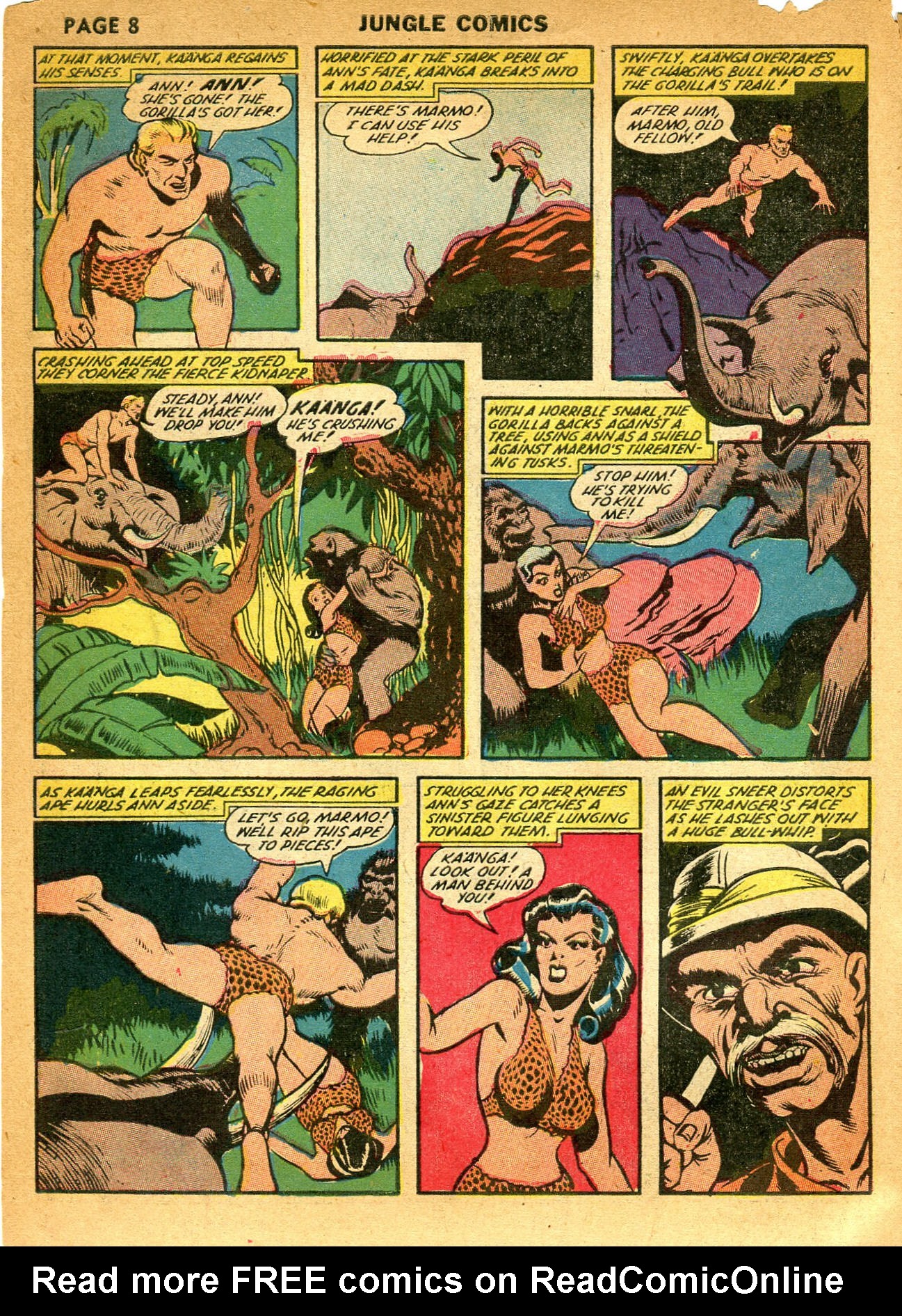 Read online Jungle Comics comic -  Issue #35 - 10