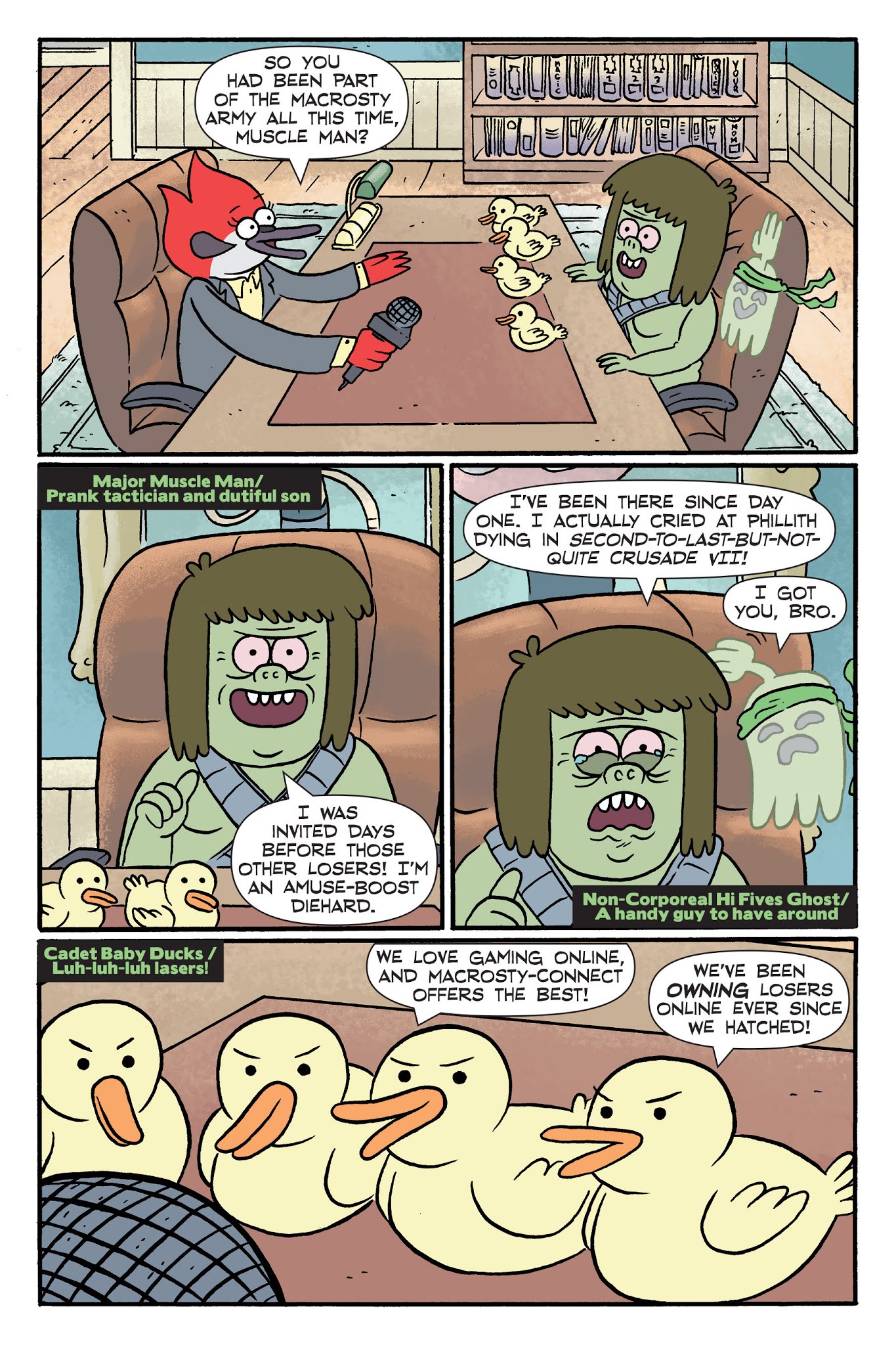 Read online Regular Show: A Clash of Consoles comic -  Issue # TPB (Part 1) - 97