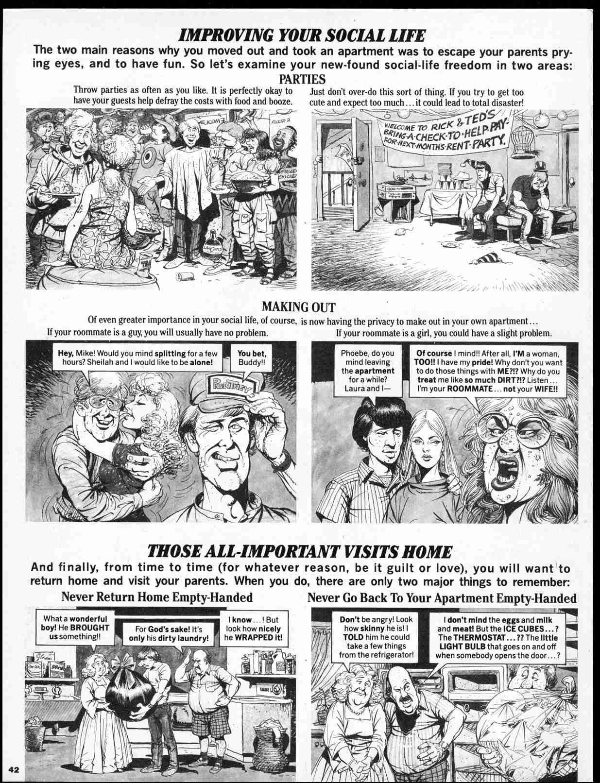 Read online MAD comic -  Issue #255 - 44