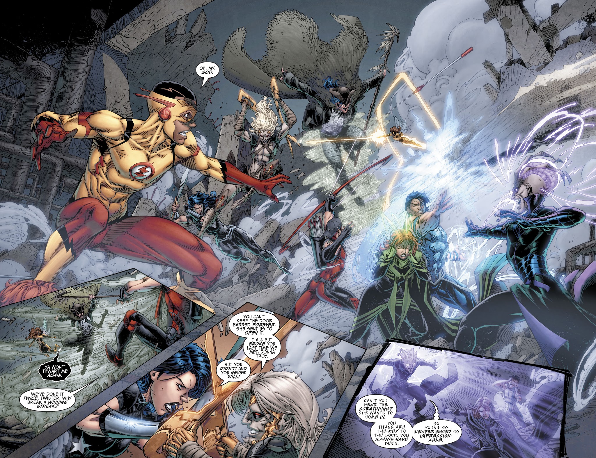Read online Titans (2016) comic -  Issue #16 - 15