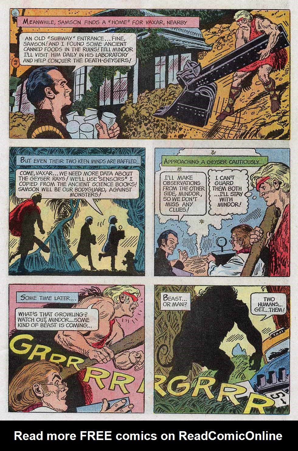 Read online Mighty Samson (1964) comic -  Issue #5 - 7