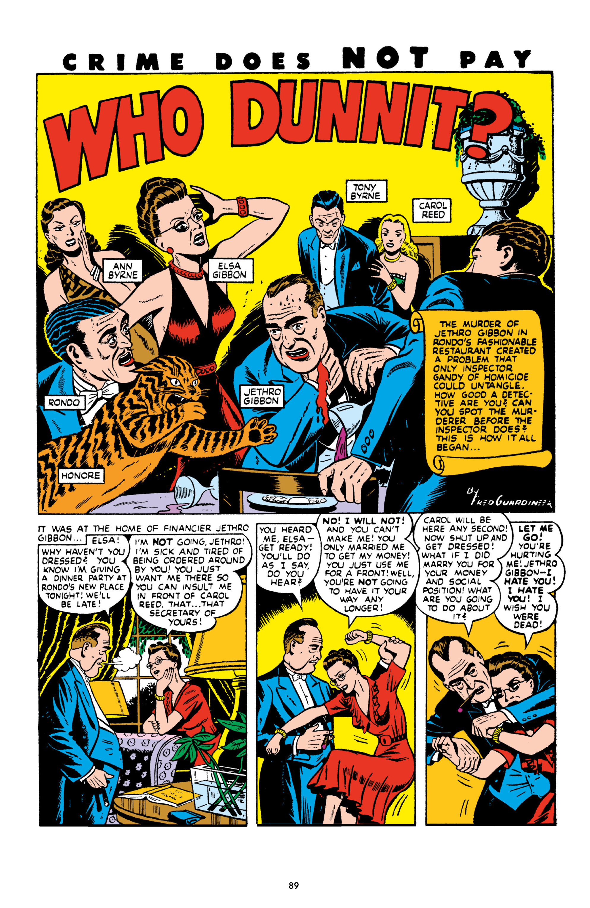 Read online Crime Does Not Pay Archives comic -  Issue # TPB 9 (Part 1) - 91