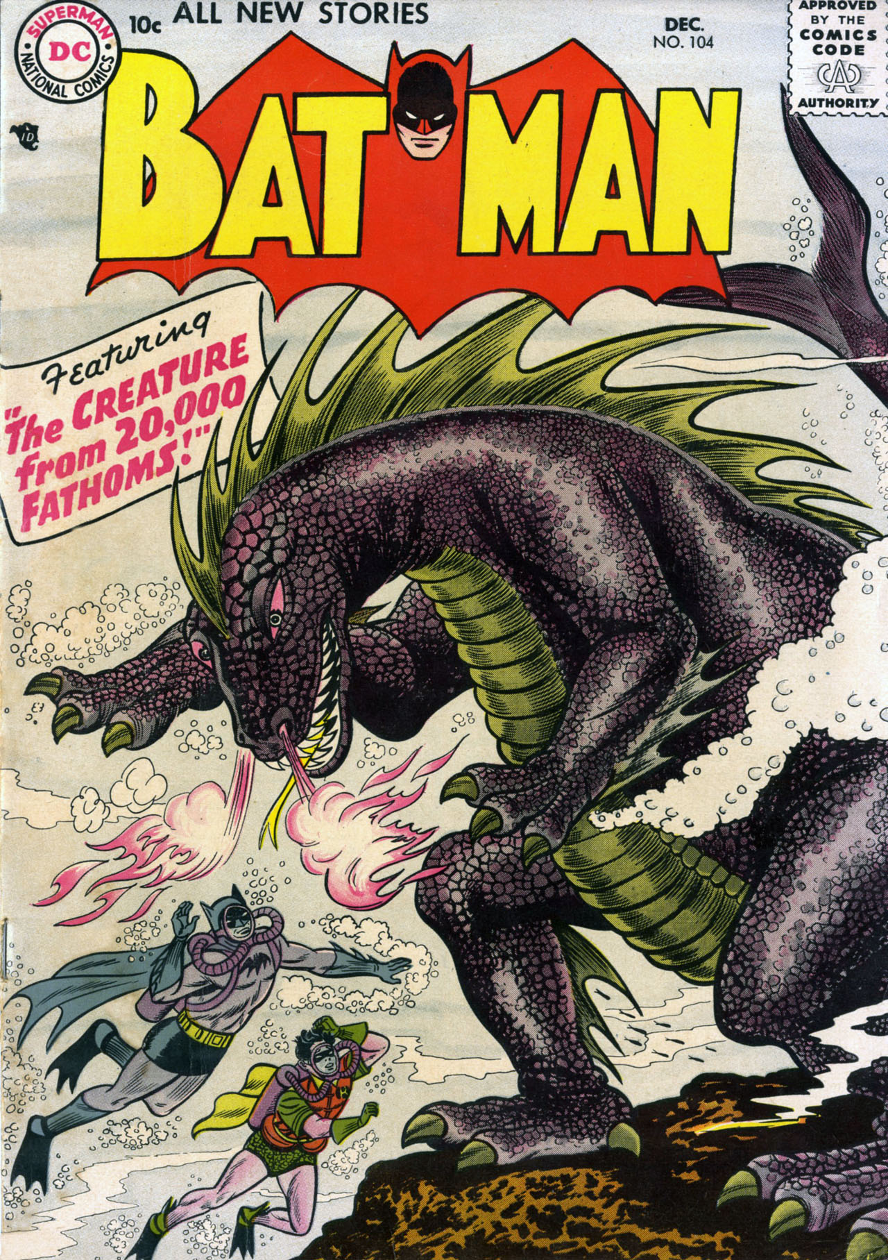 Read online Batman (1940) comic -  Issue #104 - 1