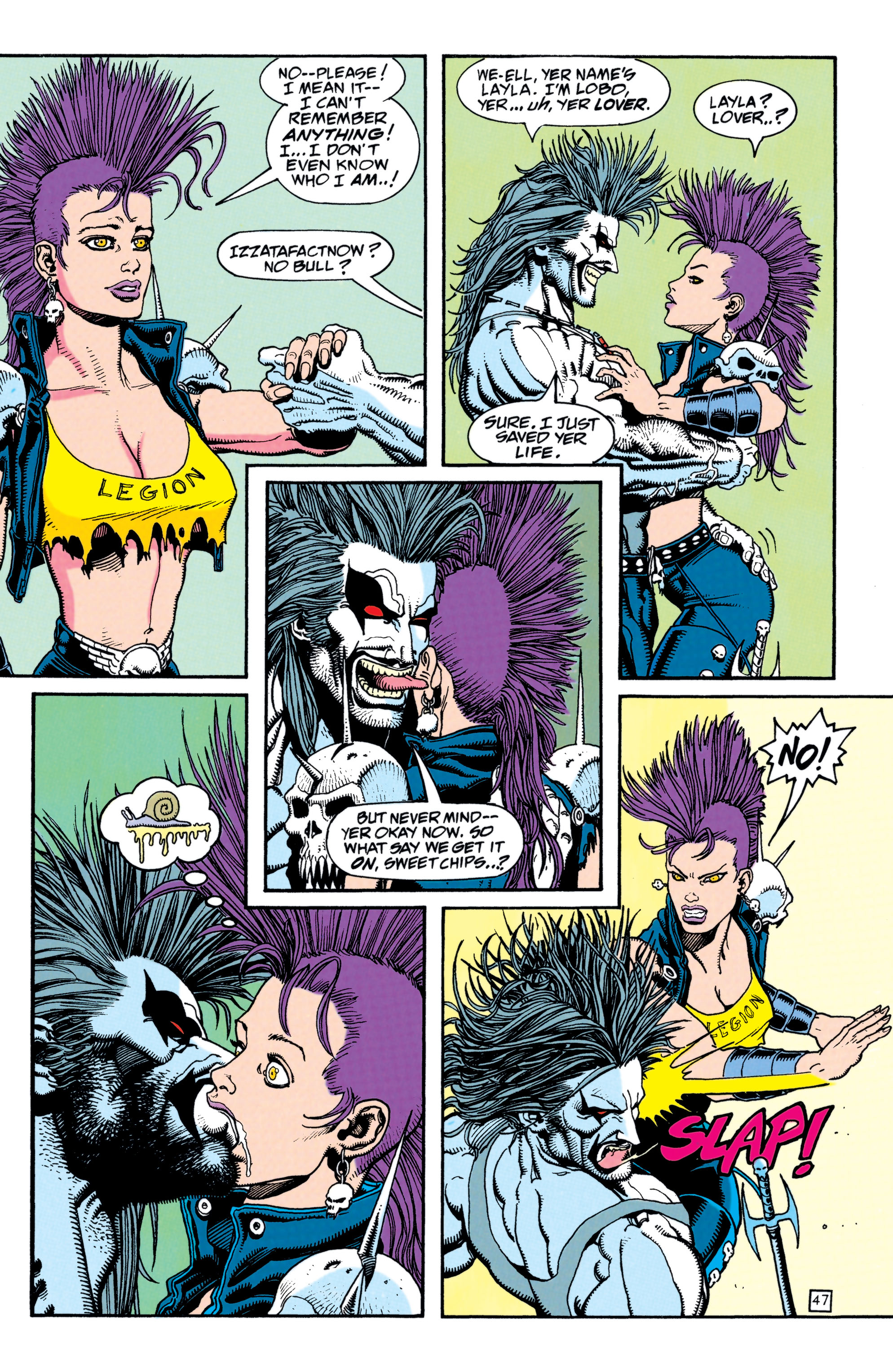 Read online Lobo (1993) comic -  Issue # _Annual 1 - Bloodlines - 48