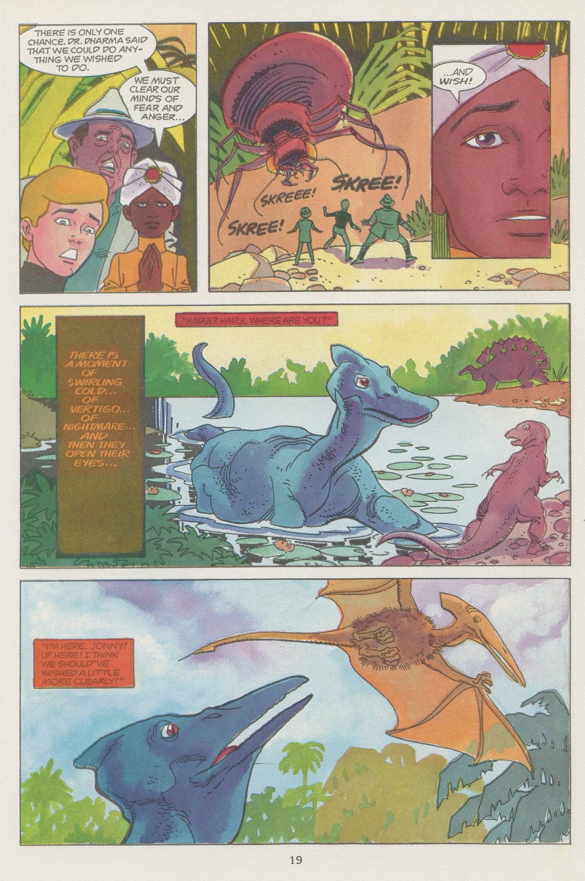 Read online Jonny Quest comic -  Issue #19 - 21