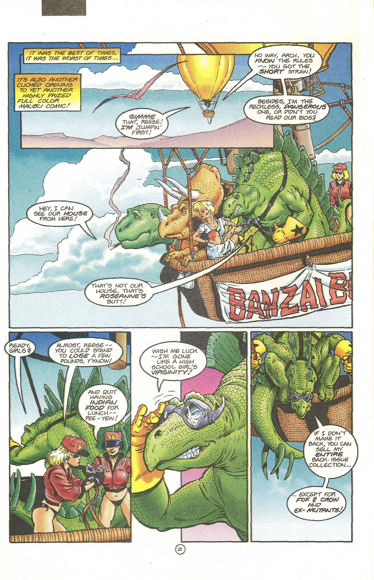 Read online Dinosaurs For Hire comic -  Issue #1 - 4