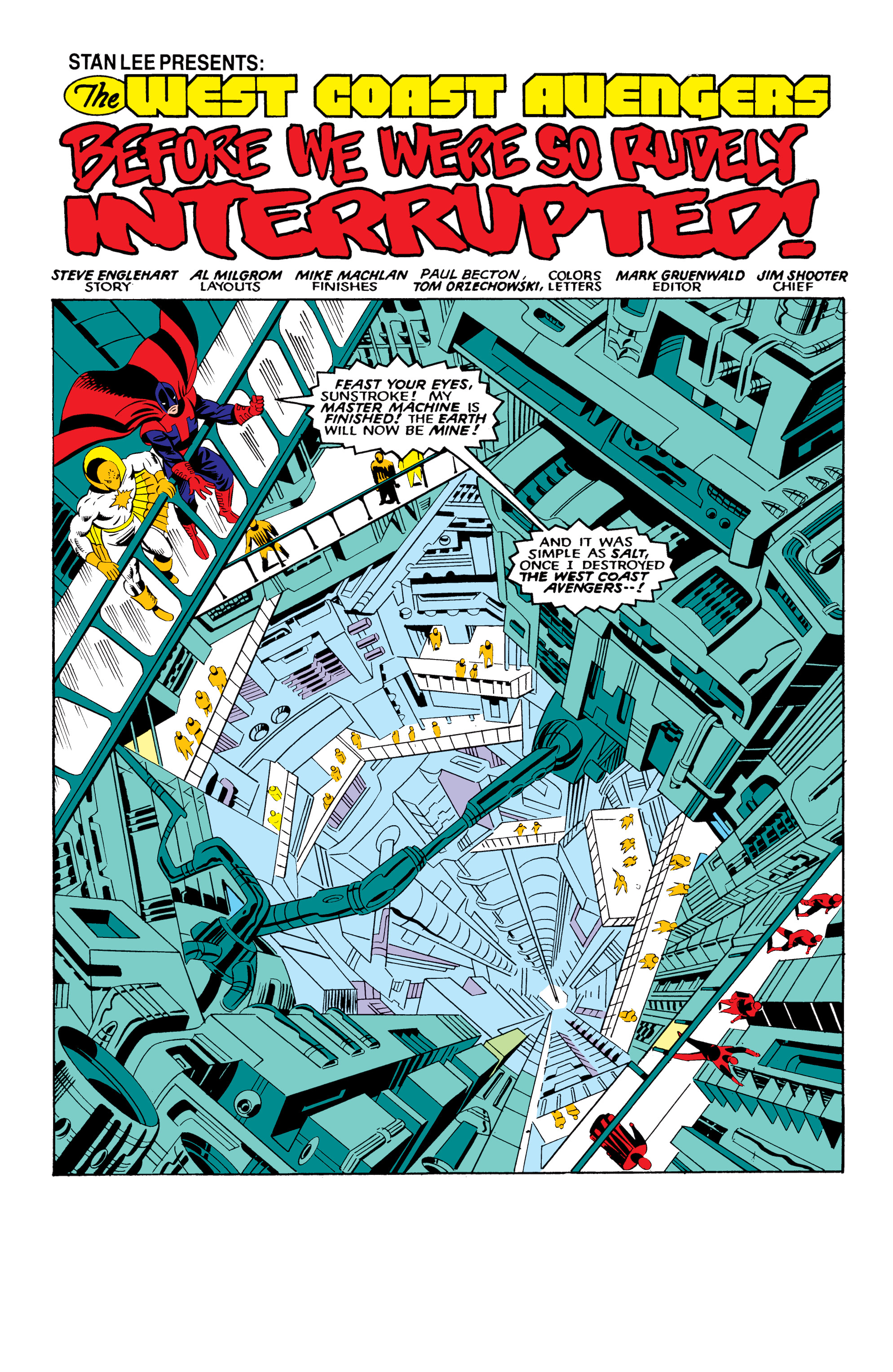 Read online Avengers West Coast Epic Collection: How The West Was Won comic -  Issue #Avengers West Coast Epic Collection Lost in Space-Time (Part 5) - 55