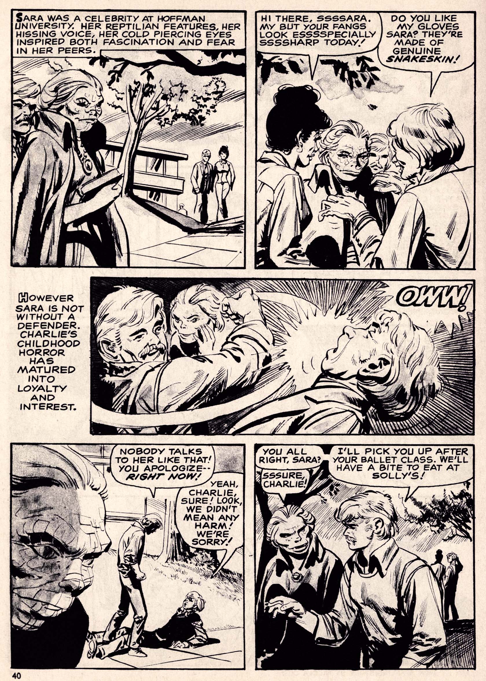 Read online Vampirella (1969) comic -  Issue # Annual 1972 - 40